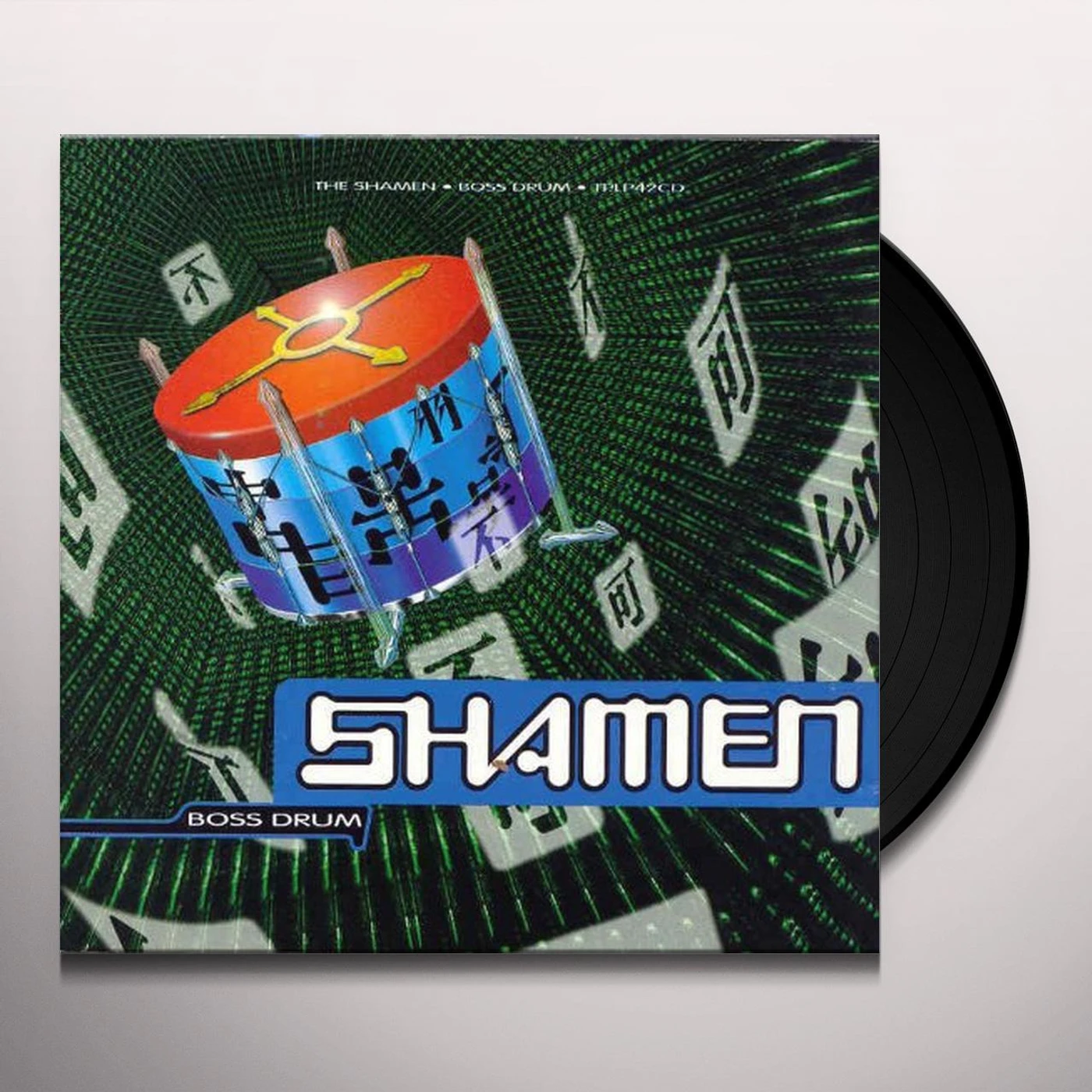 Shamen BOSS DRUM (DIRECT METAL MASTER) Vinyl Record