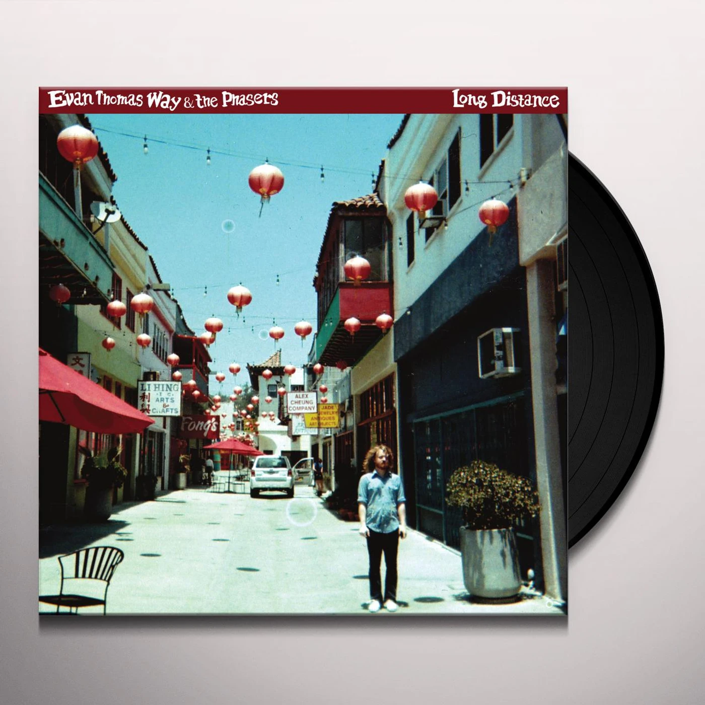 Evan Thomas Way & The Phasers Long Distance Vinyl Record