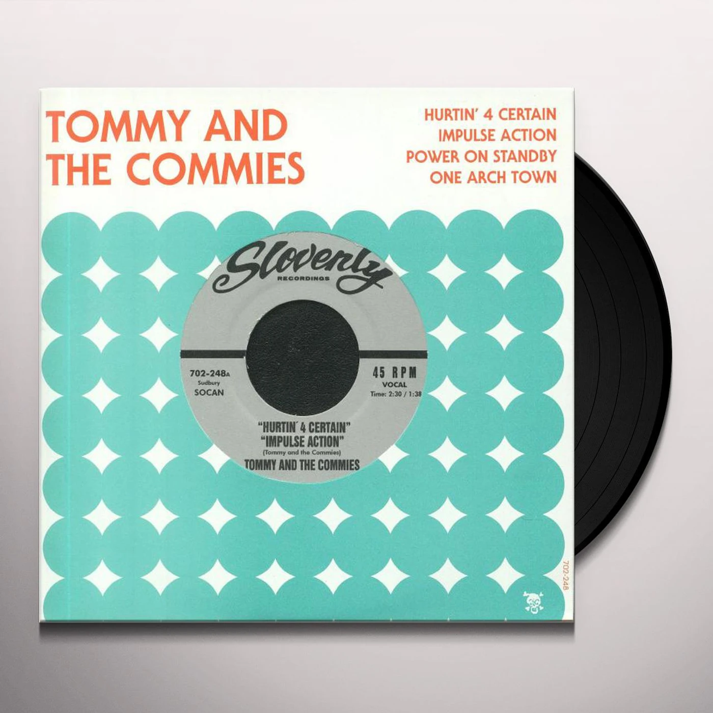Tommy and the Commies Hurtin' 4 Certain Vinyl Record