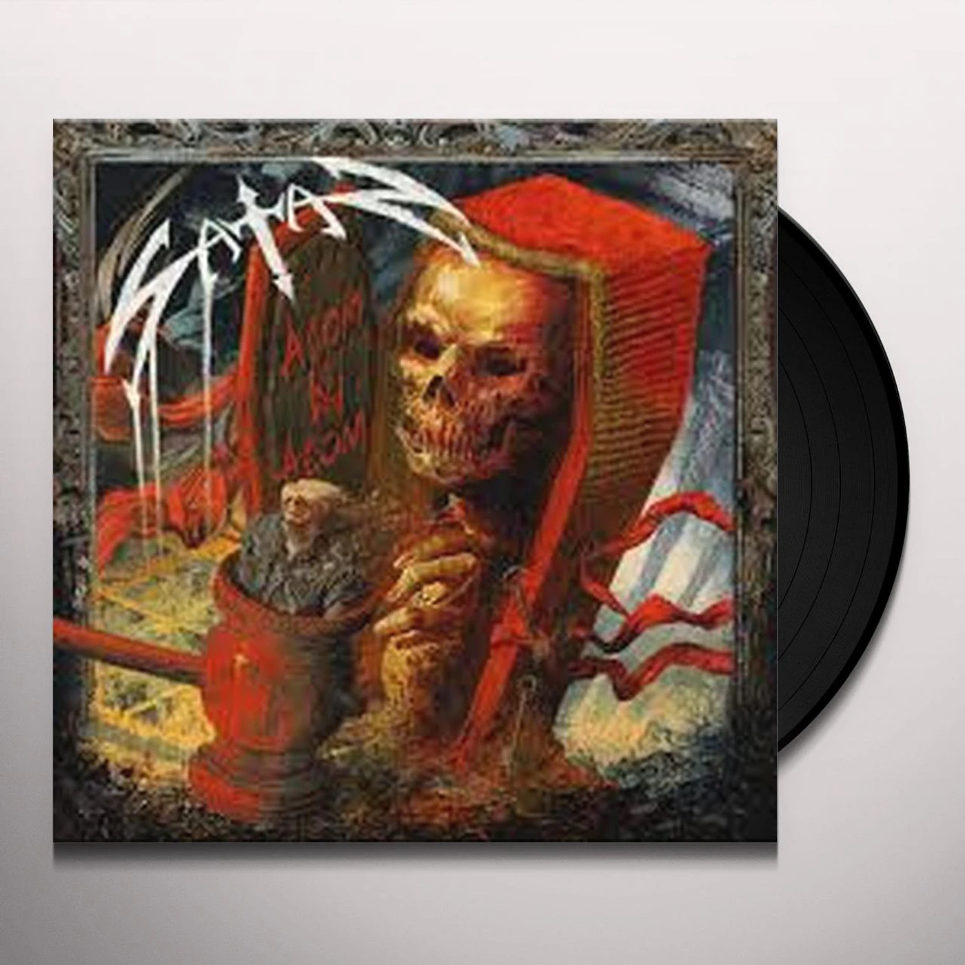 Satan ATOM BY ATOM Vinyl Record