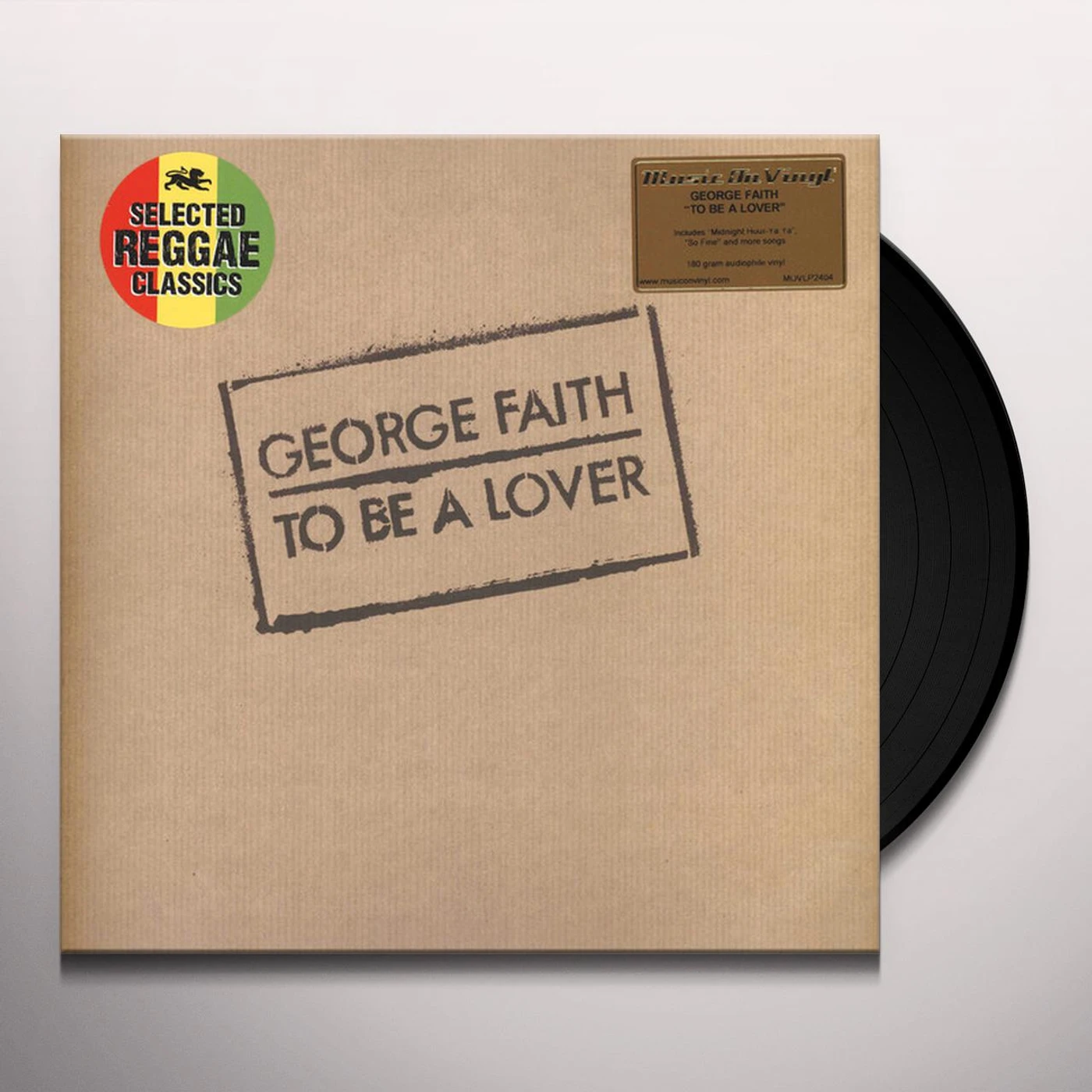 George Faith TO BE A LOVER (180G) Vinyl Record