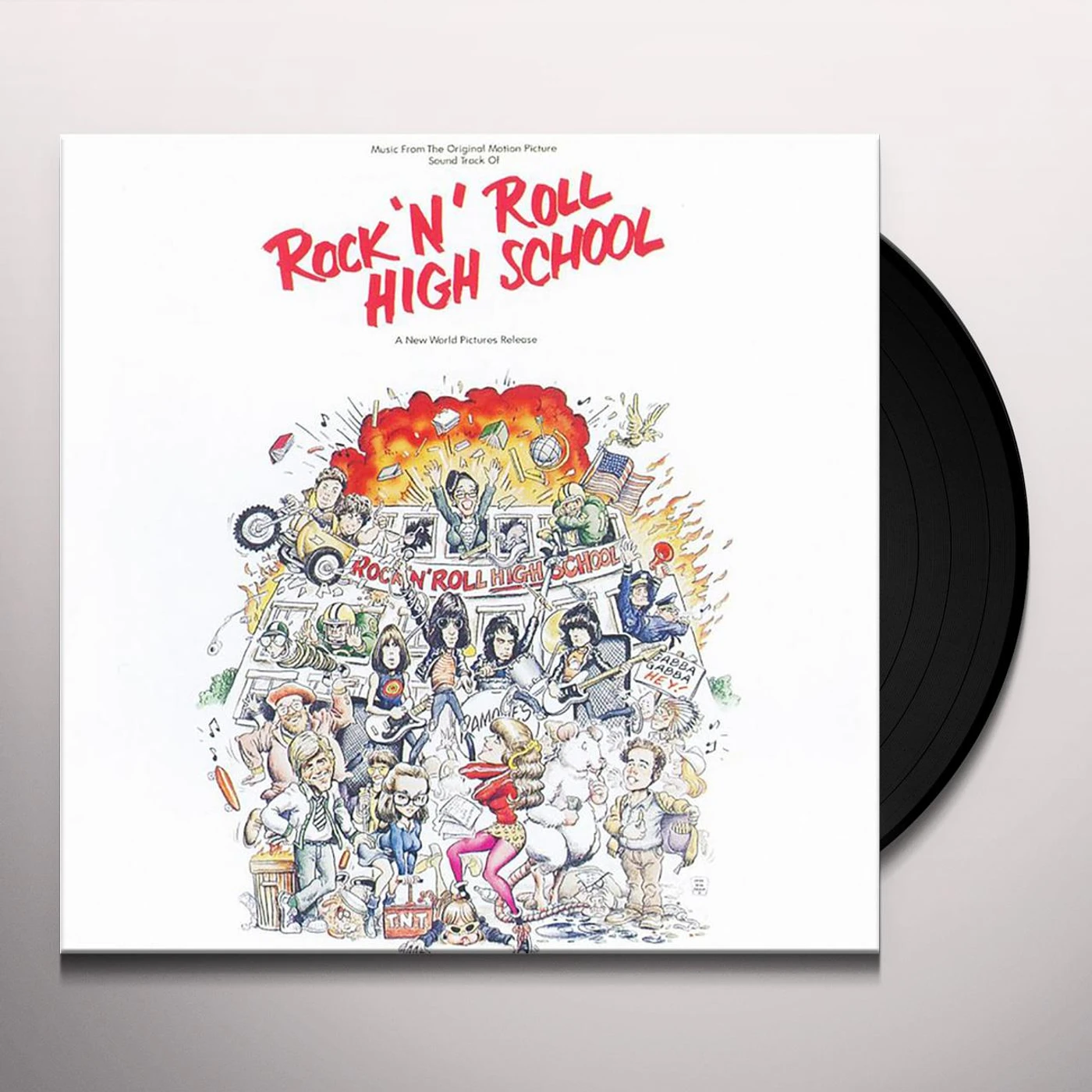 ROCK N ROLL HIGH SCHOOL / Original Soundtrack Vinyl Record