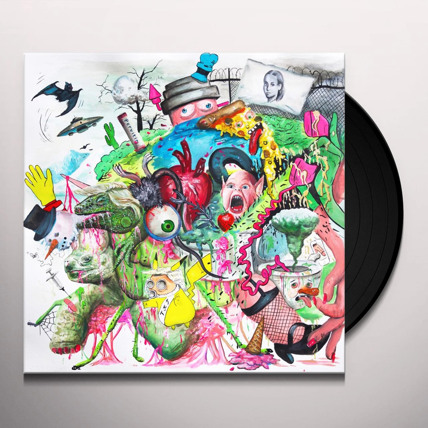 Tropical Fuck Storm BRAINDROPS (HOT MEGENTA VINYL) Vinyl Record