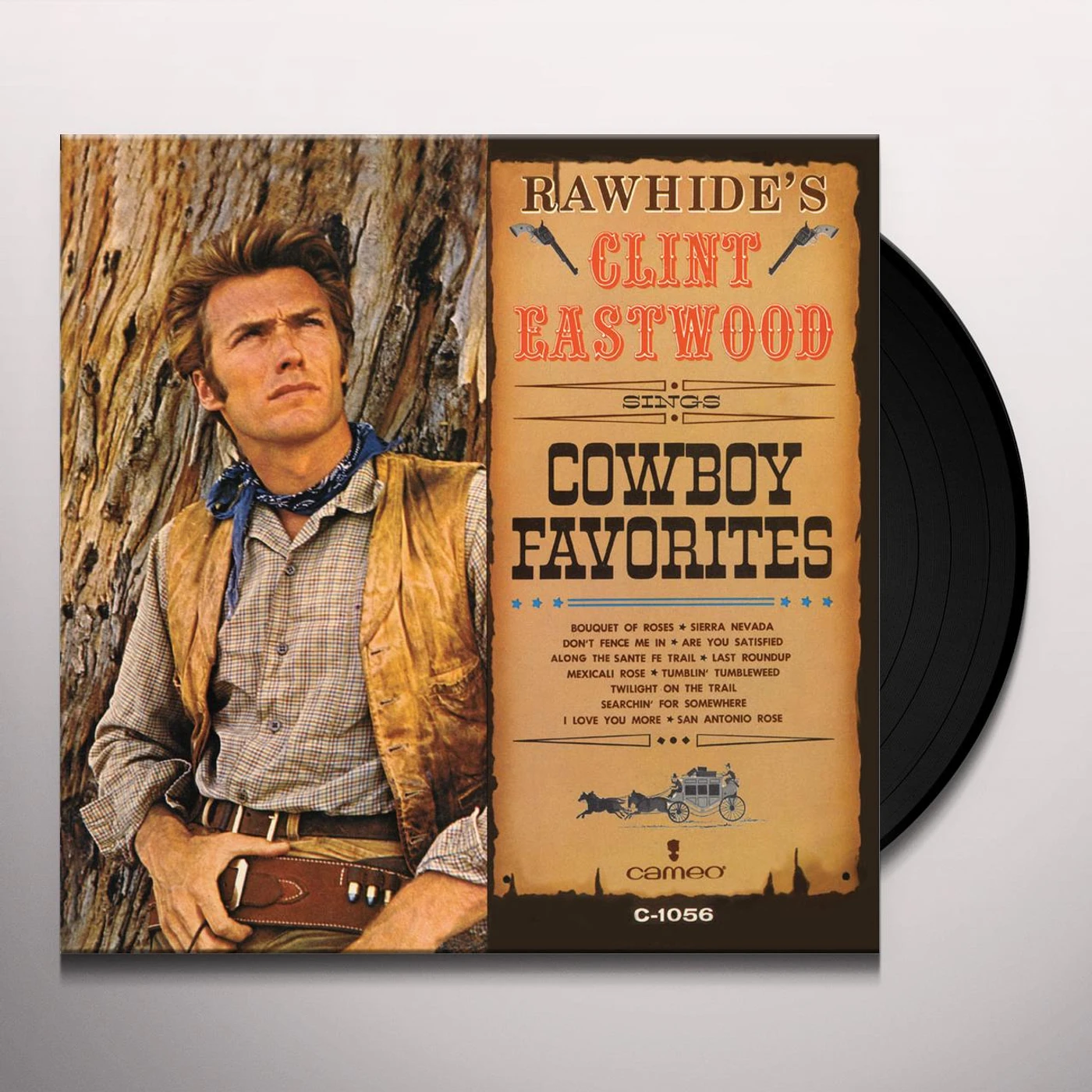 Rawhide's Clint Eastwood Sings Cowboy Favorites Vinyl Record