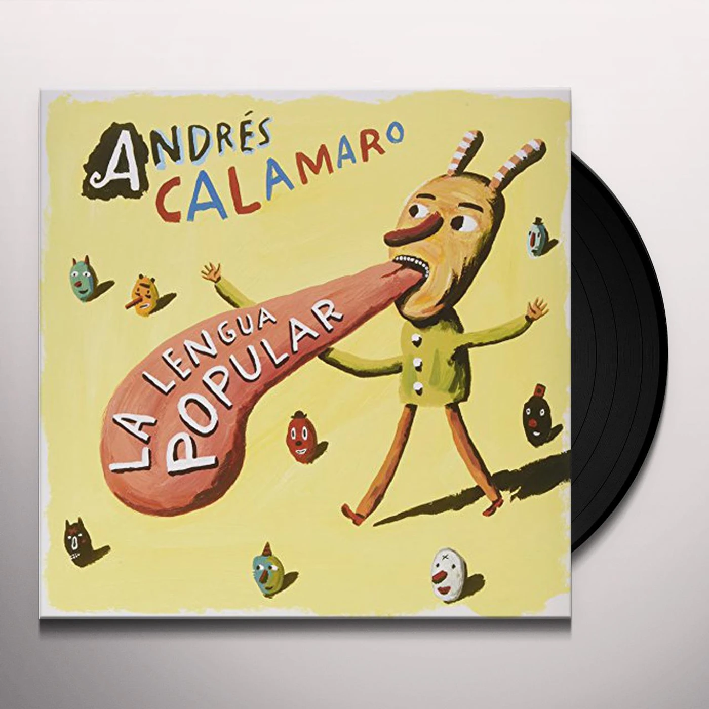 Andrés Calamaro La lengua popular Vinyl Record