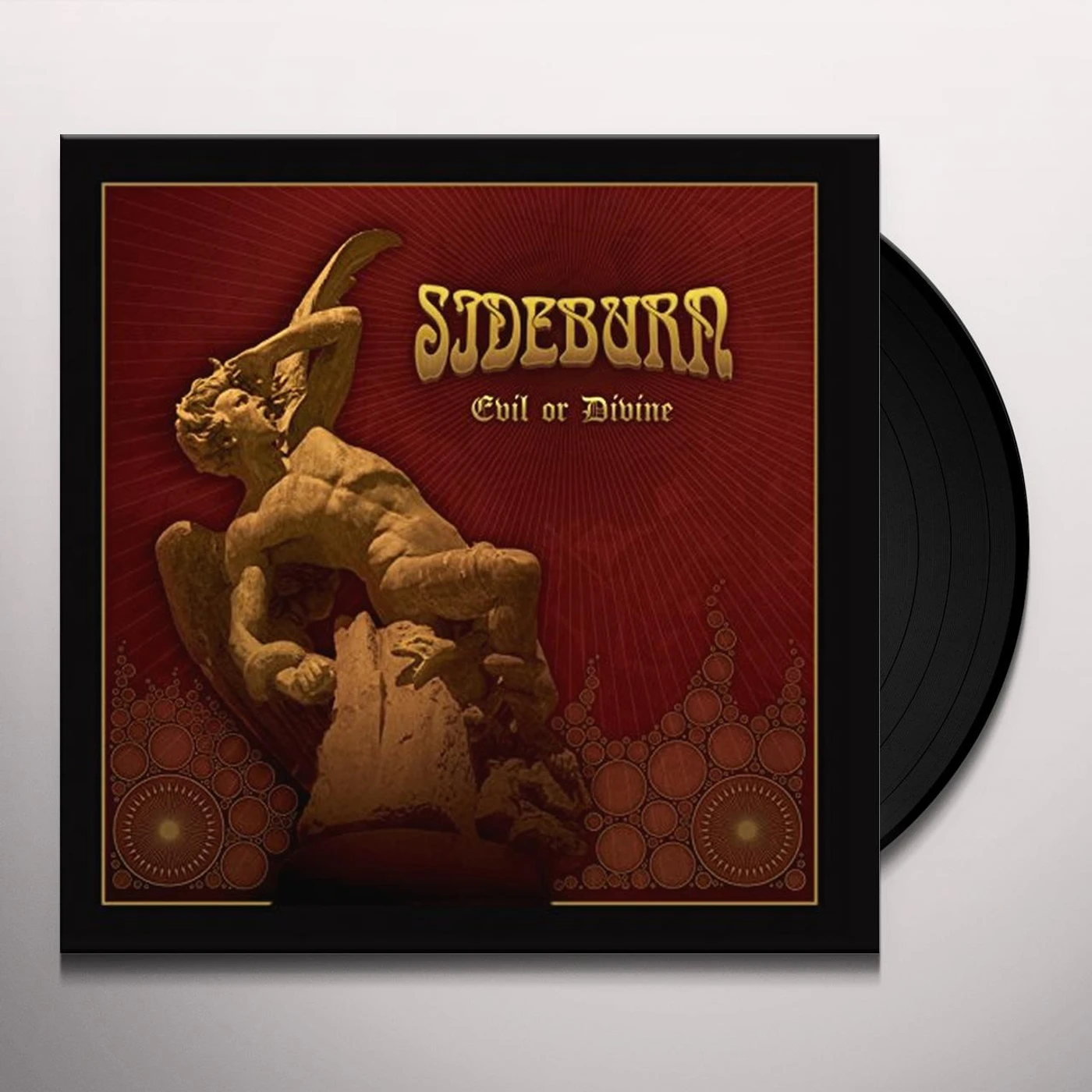 Sideburn Evil Or Divine Vinyl Record