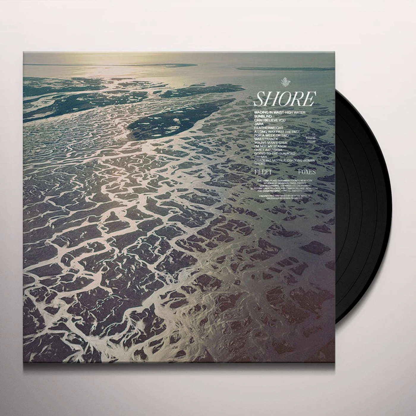 Fleet Foxes SHORE (OCEAN BLUE SWIRL VINYL) Vinyl Record