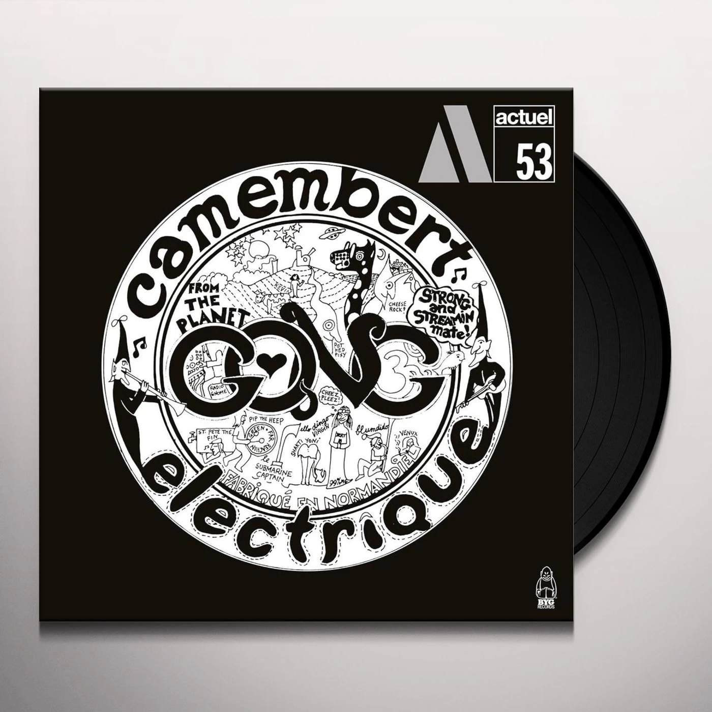 Gong CAMEMBERT ELECTRIQUE Vinyl Record