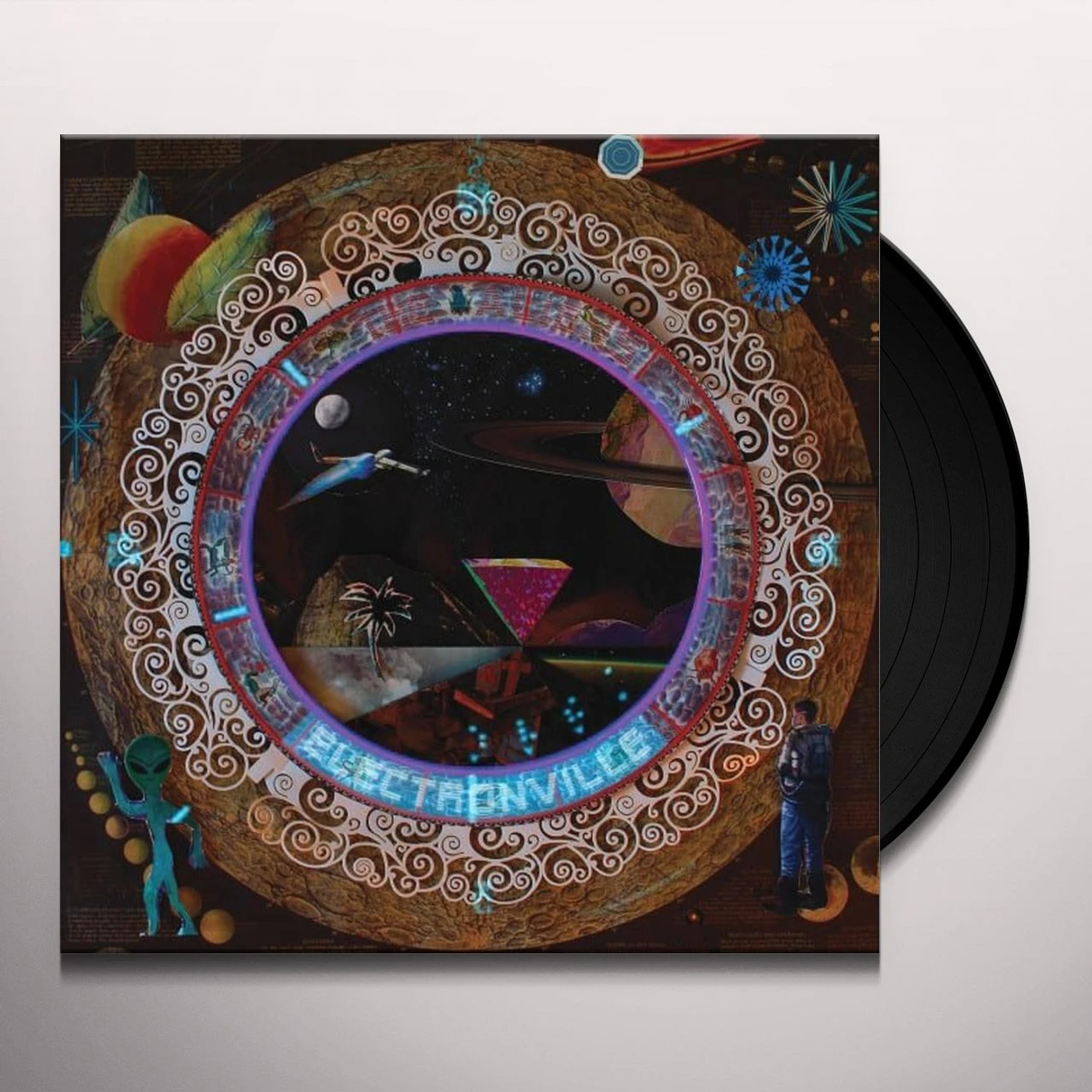 The Aliens ELECTRONVILLE Vinyl Record