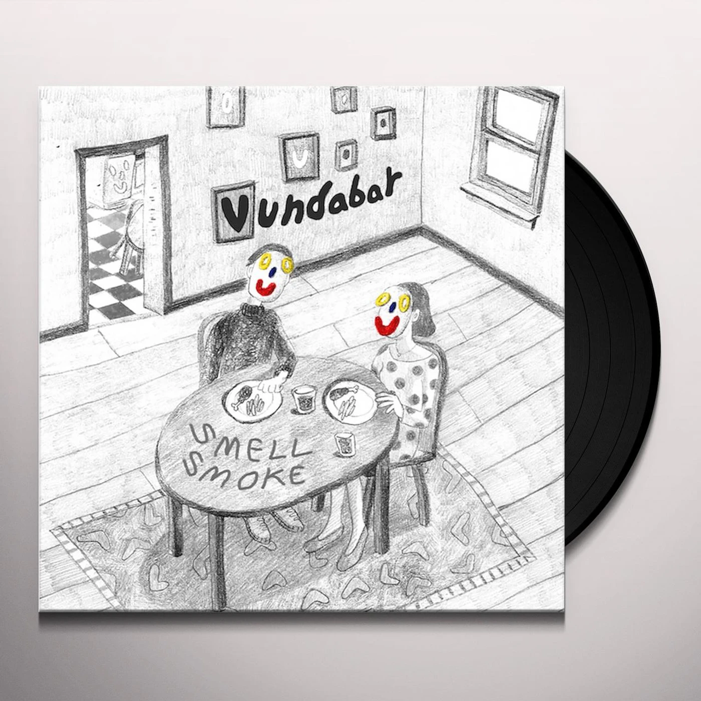 Vundabar SMELL SMOKE (COLOR VINYL) Vinyl Record - Red Vinyl