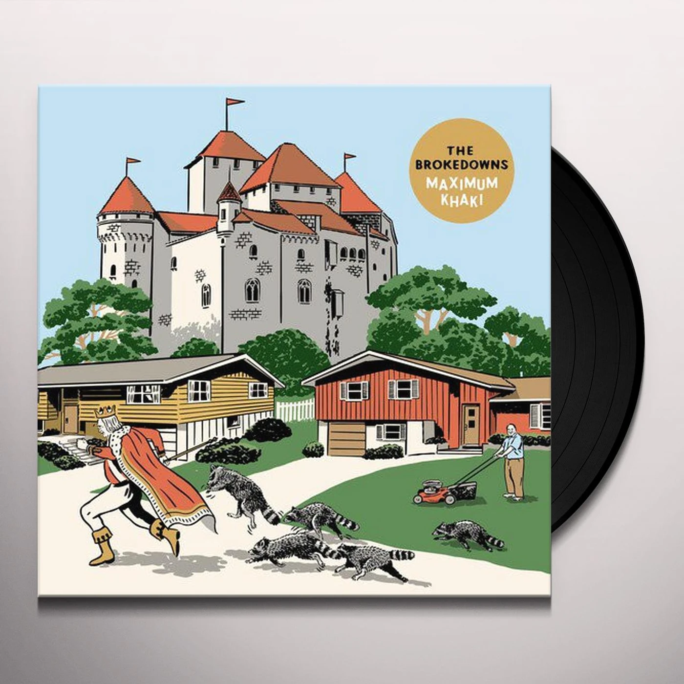 The Brokedowns Maximum Khaki Vinyl Record