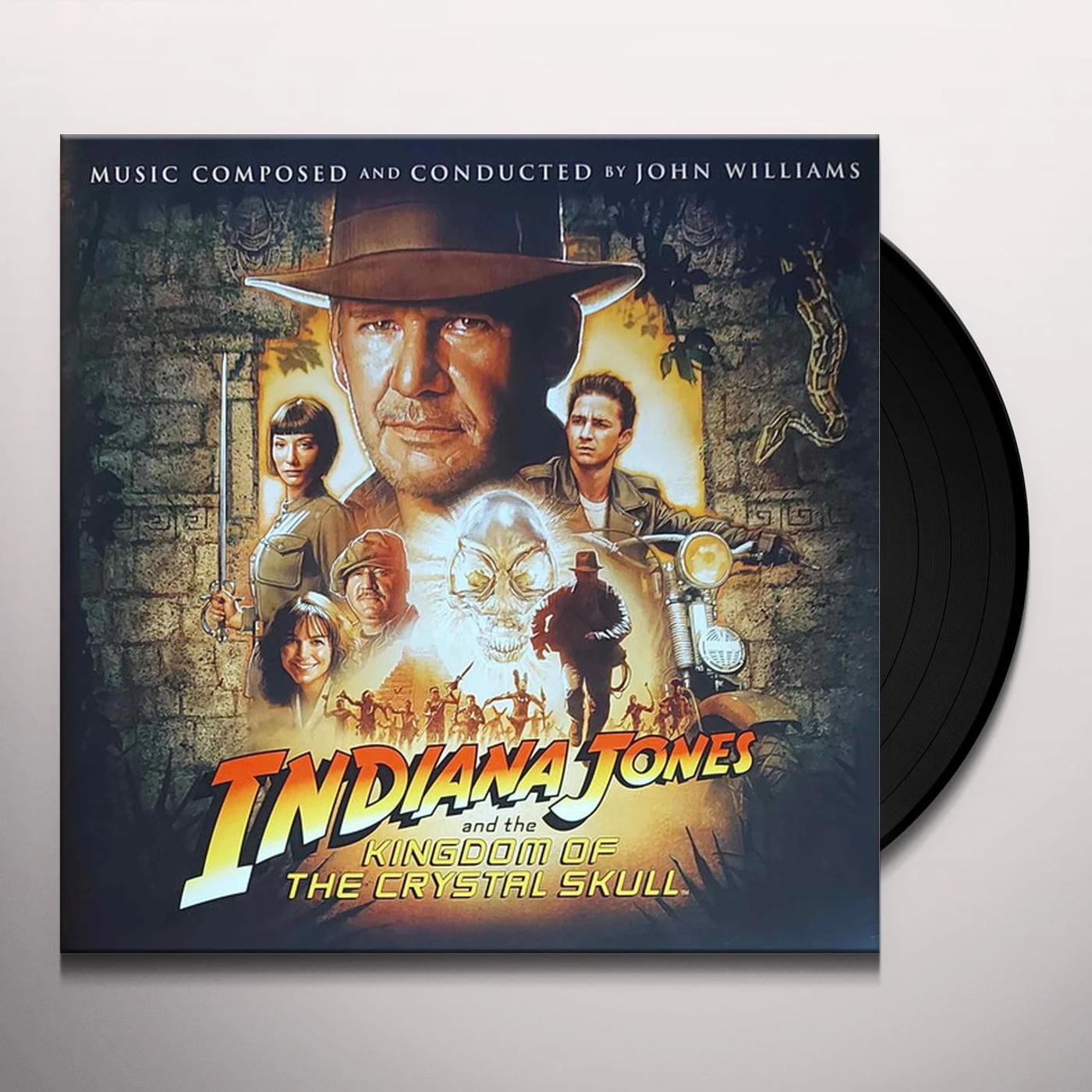 John Williams INDIANA JONES & THE KINGDOM OF THE CRYSTAL SKULL (OST) (2LP) Vinyl Record