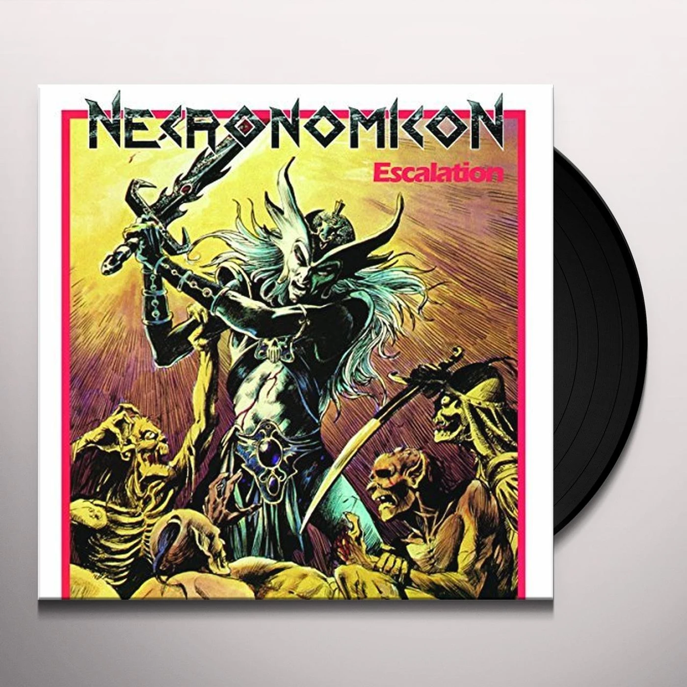 Necronomicon ESCALATION Vinyl Record - Portugal Release