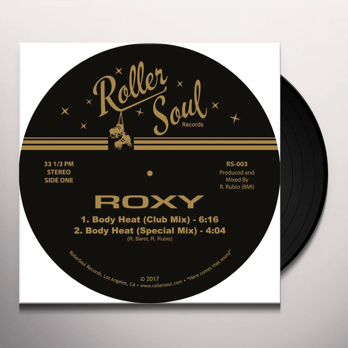 Roxy Body Heat/Midnight Lover Vinyl Record