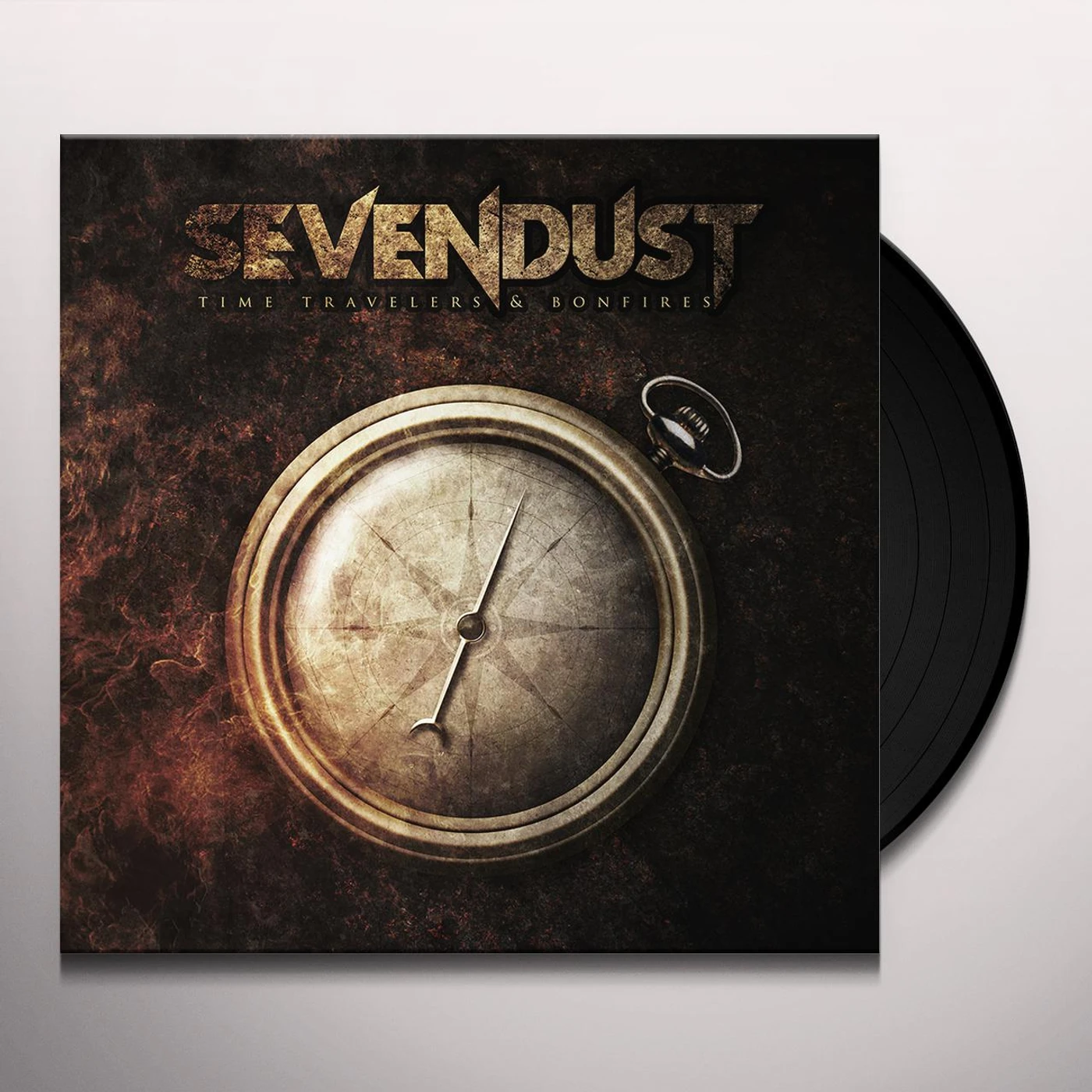 Sevendust Time Travelers & Bonfires Vinyl Record