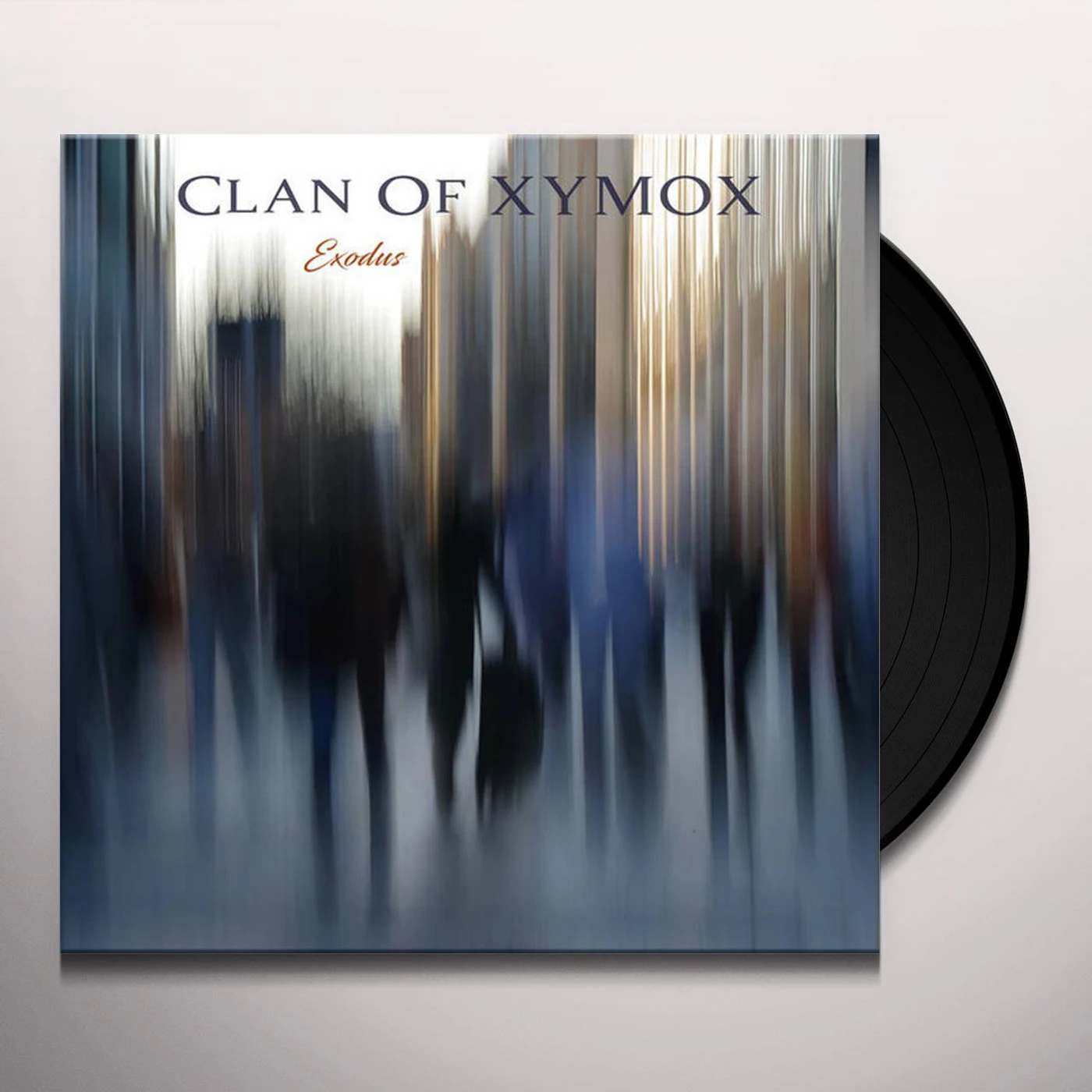 Clan of Xymox EXODUS (RED VINYL) Vinyl Record