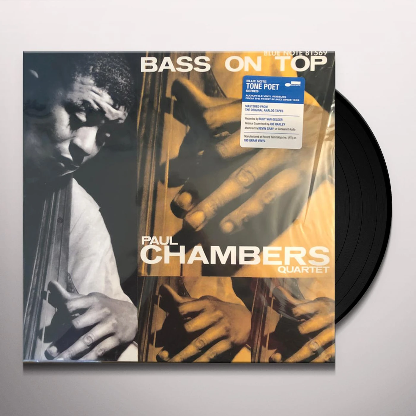 Paul Chambers BASS ON TOP (BLUE NOTE TONE POET SERIES) Vinyl Record
