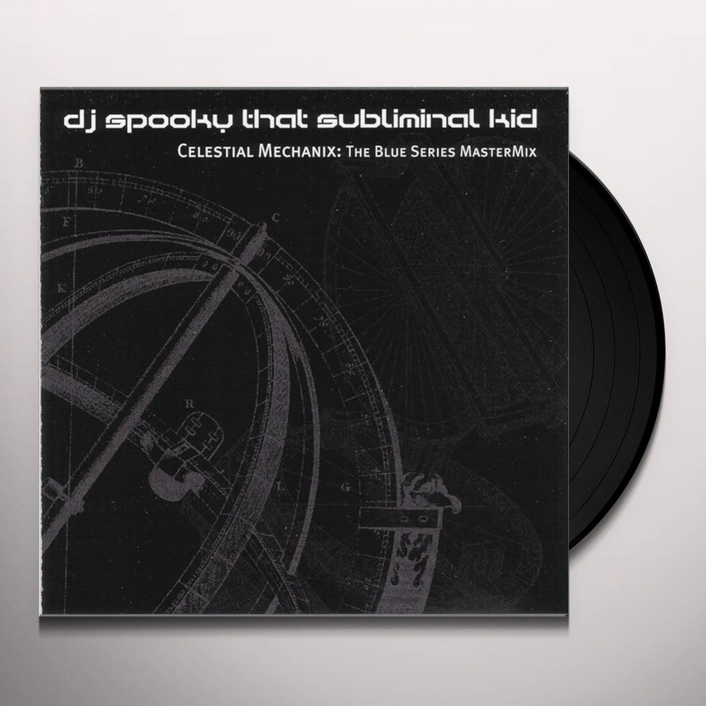 DJ Spooky CELESTIAL MECHANIX: BLUE SERIES MASTERMIX Vinyl Record
