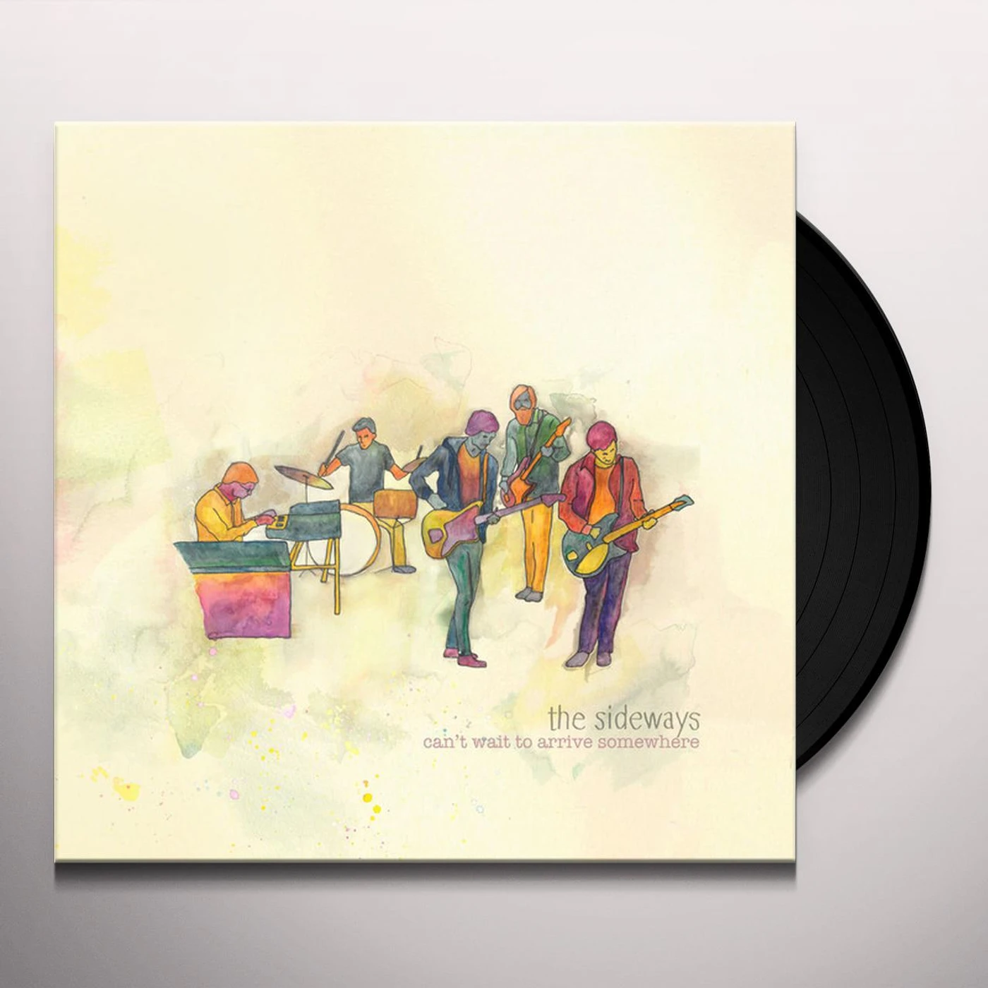 Sideways CAN'T WAIT TO ARRIVE SOMEWHERE Vinyl Record