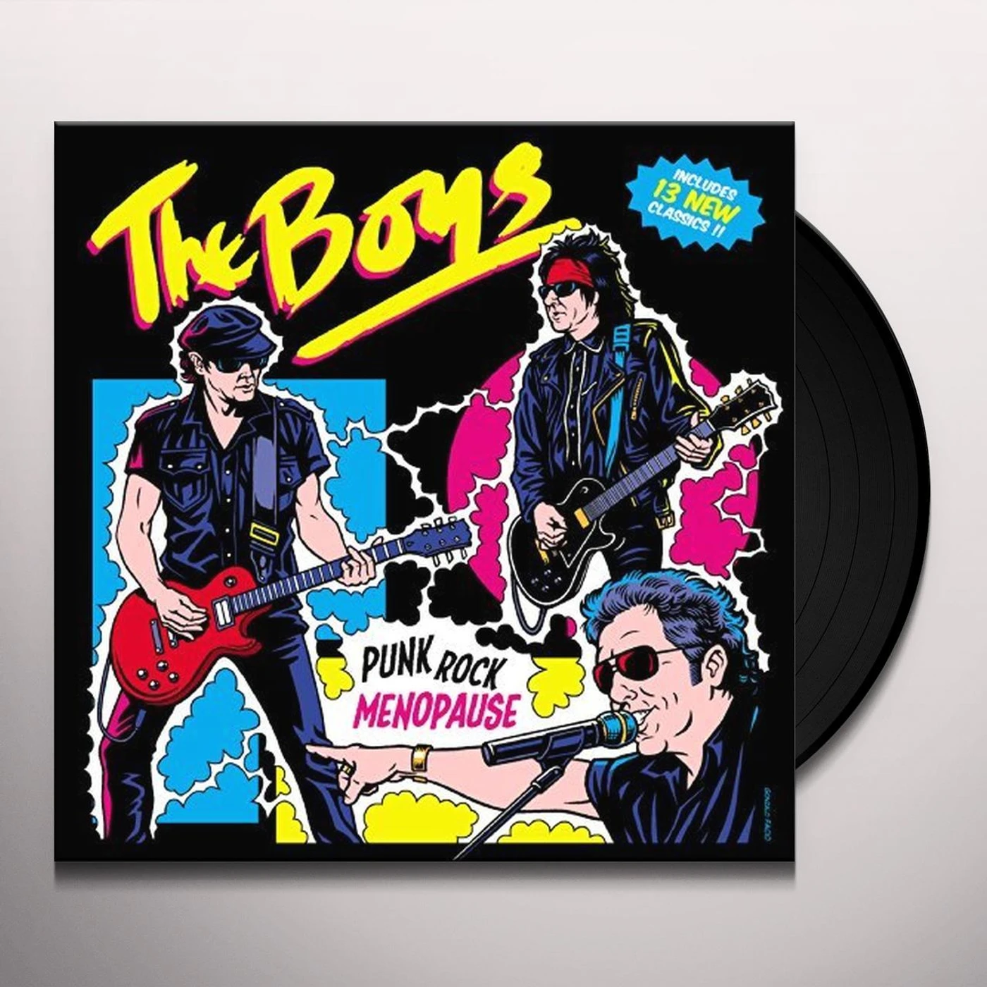 Boys Punk Rock Menopause Vinyl Record