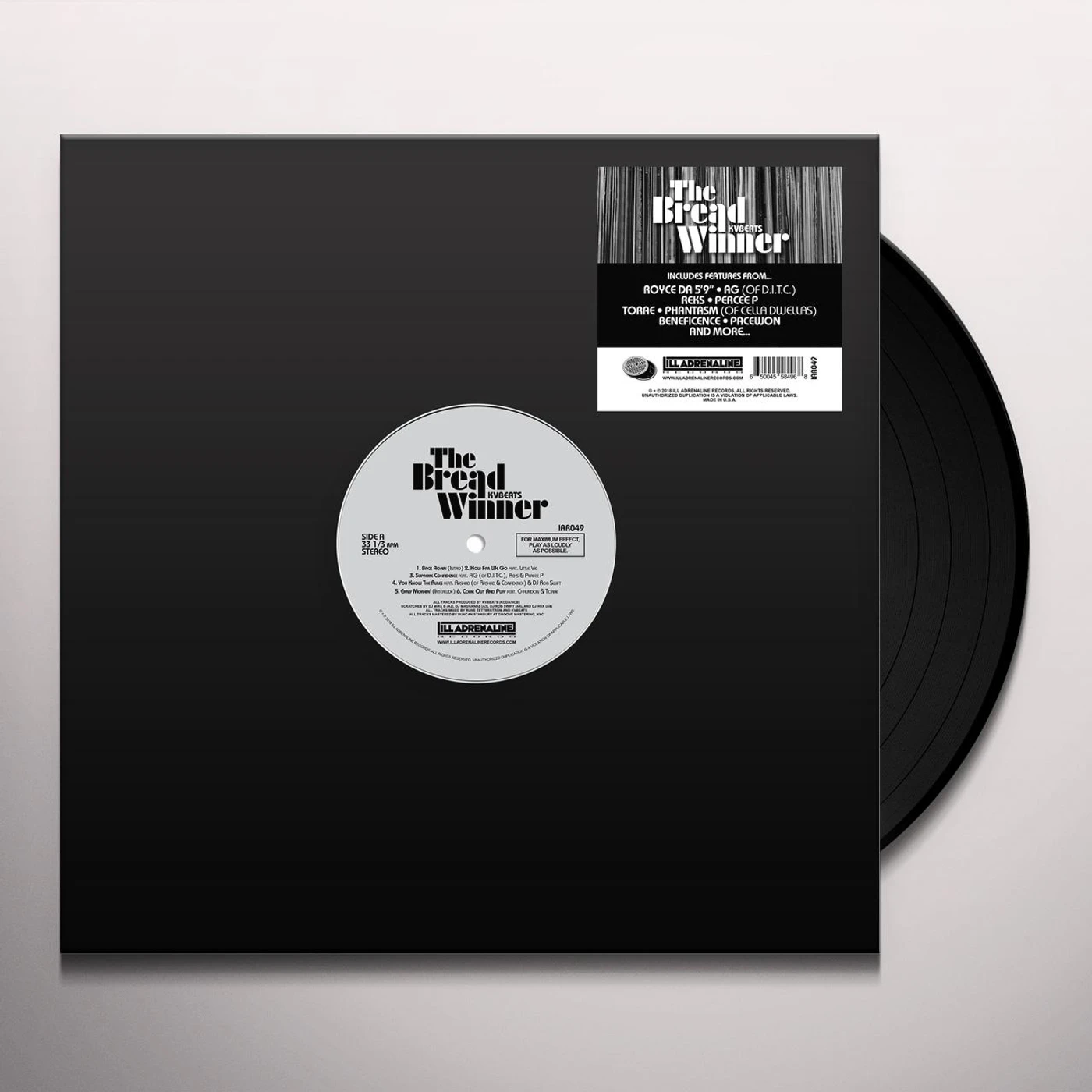 KVBeats BREADWINNER Vinyl Record