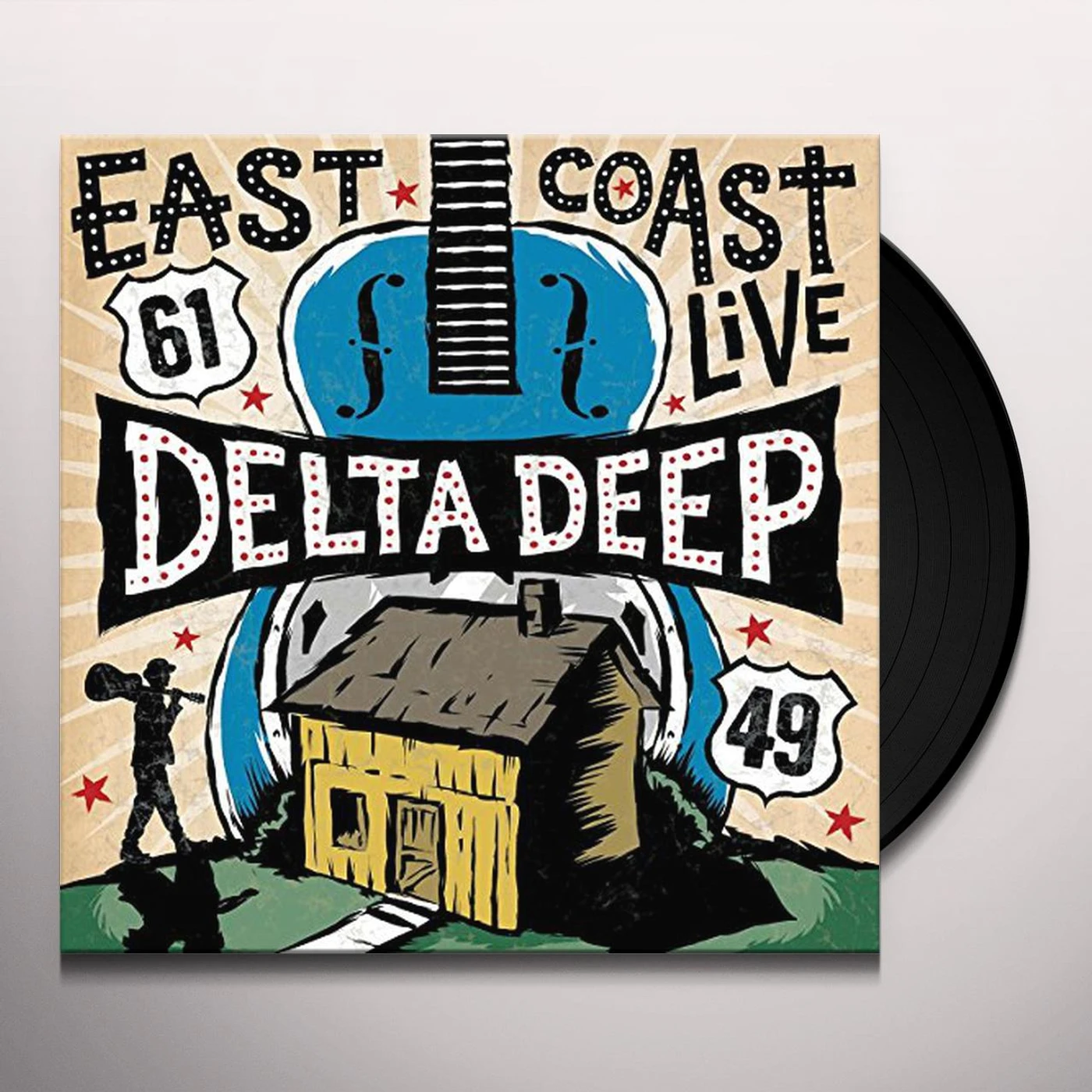 Delta Deep EAST COAST LIVE Vinyl Record