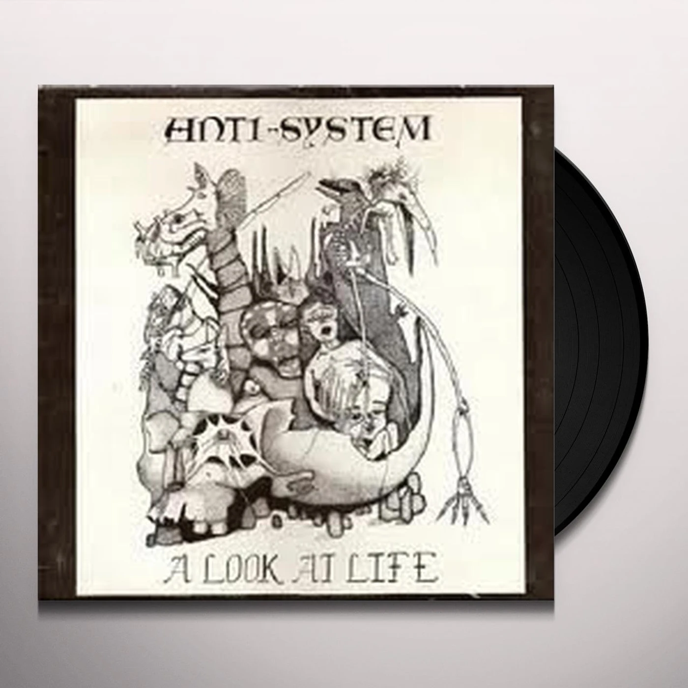 Anti-System LOOK AT LIFE & 82 DEMO Vinyl Record