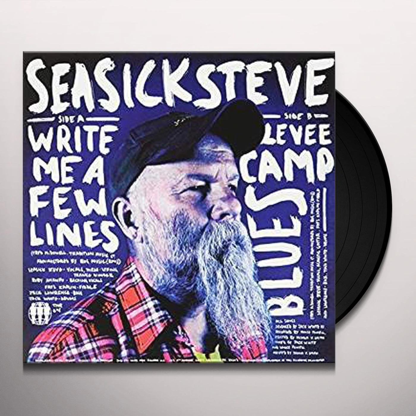 Seasick Steve WRITE ME A FEW LINES / LEVEE CAMP BLUES Vinyl Record