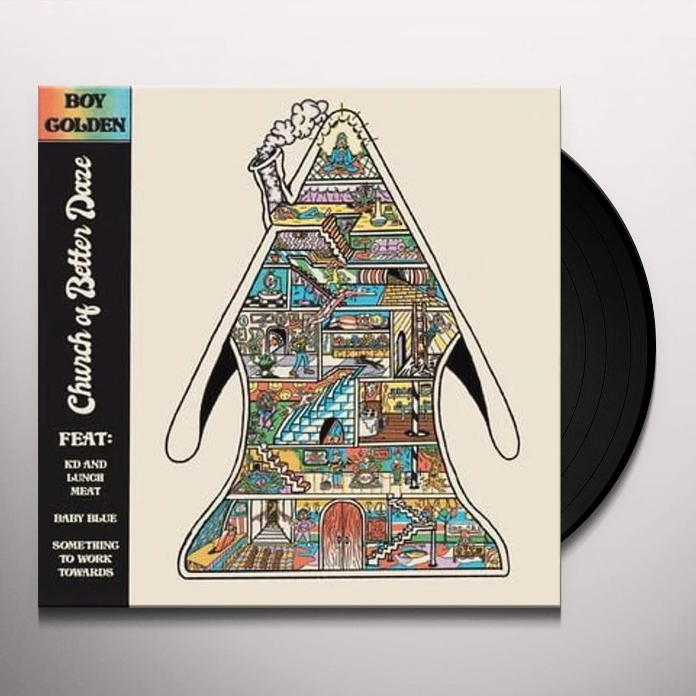 Boy Golden CHURCH OF BETTER DAZE Vinyl Record