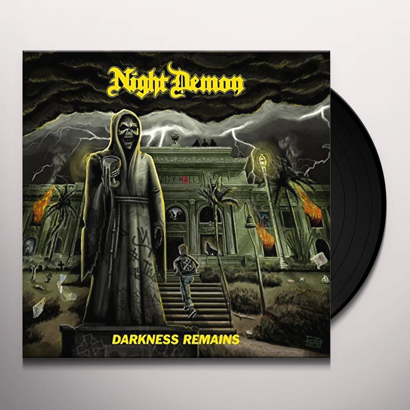 Night Demon Darkness Remains Vinyl Record