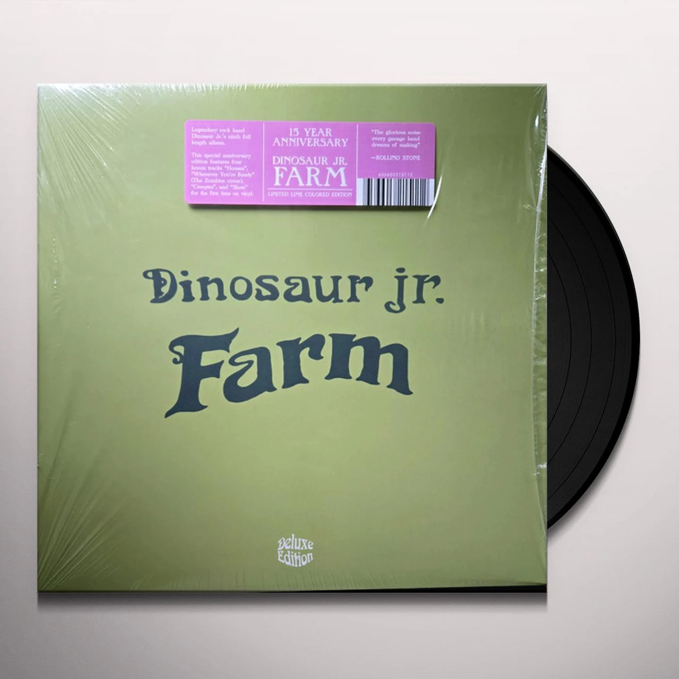 Dinosaur Jr. FARM (15TH ANNIVERSARY EDITION/LIME GREEN VINYL/2LP) Vinyl Record