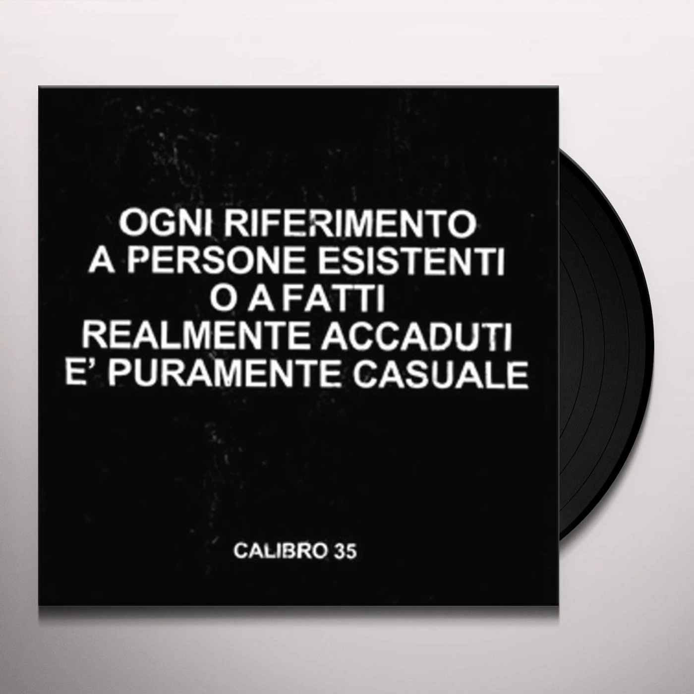 Calibro 35 OGNI RIFERIMENTO A PERSONE ESISTENTI O A FATTI Vinyl Record