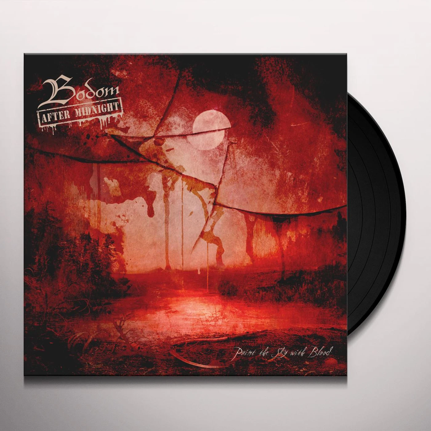Bodom After Midnight Paint The Sky With Blood Vinyl Record