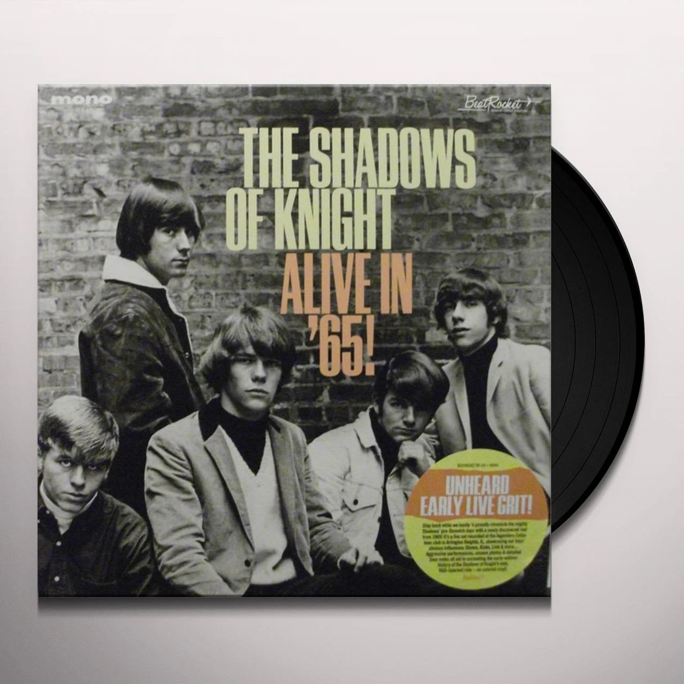 The Shadows Of Knight ALIVE IN 65! (GOLD VINYL) Vinyl Record