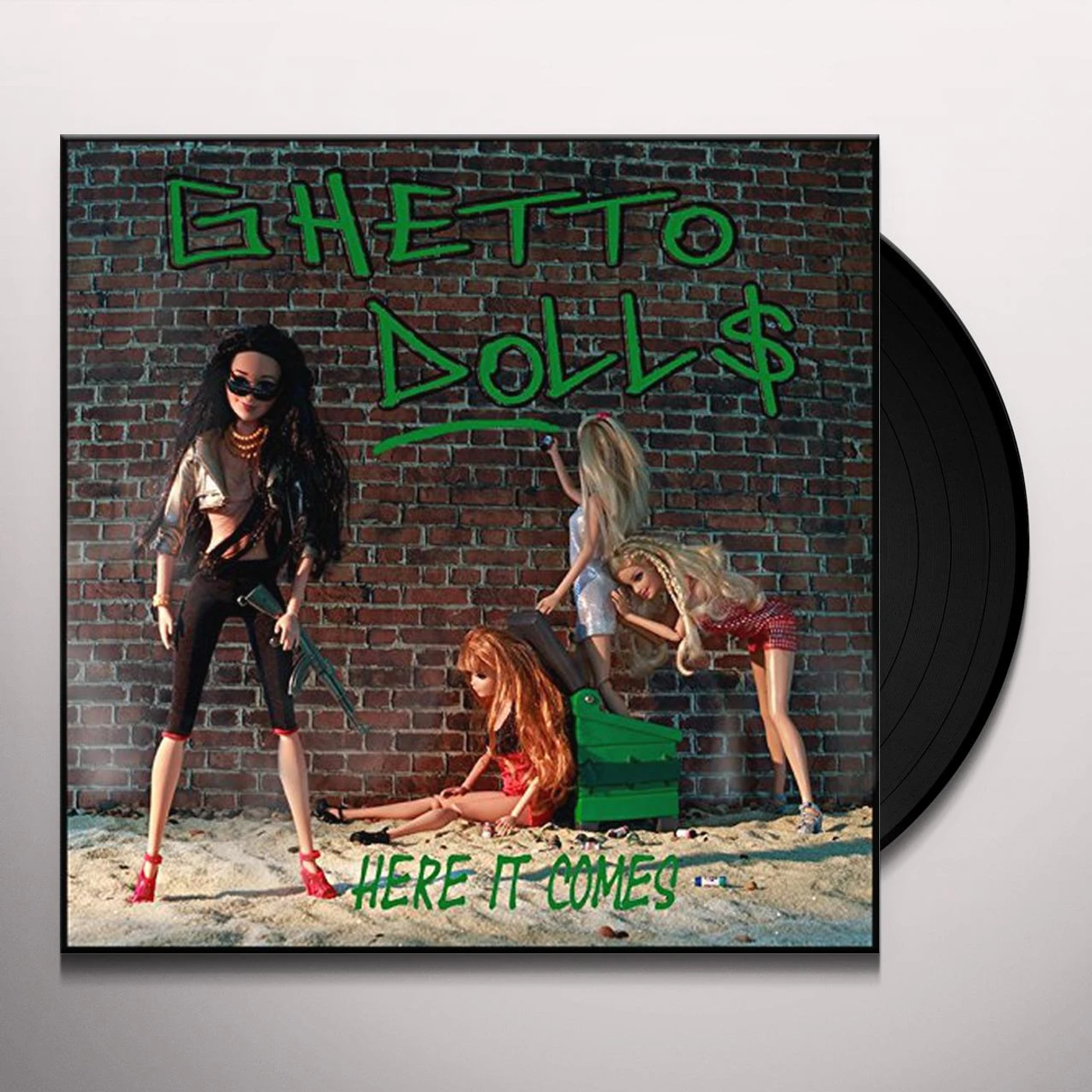 Ghetto Dolls Here It Comes Vinyl Record