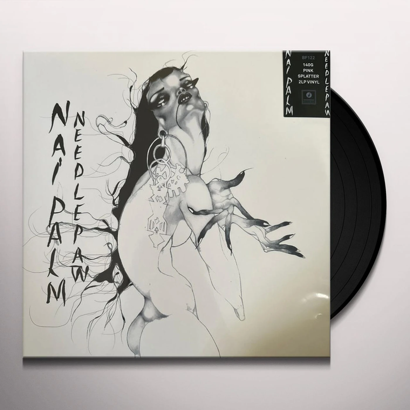 Nai Palm NEEDLE PAW (MAJIN BUBBLEGUM (PINK MARBLE) VINYL/2LP) Vinyl Record