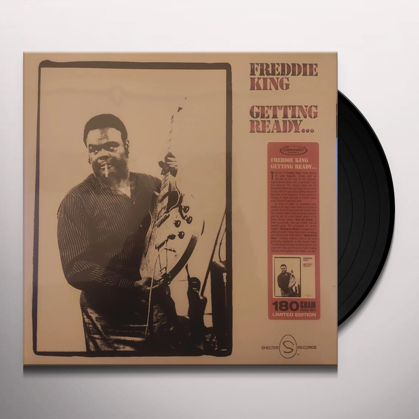 Freddie King GETTIN READY Vinyl Record