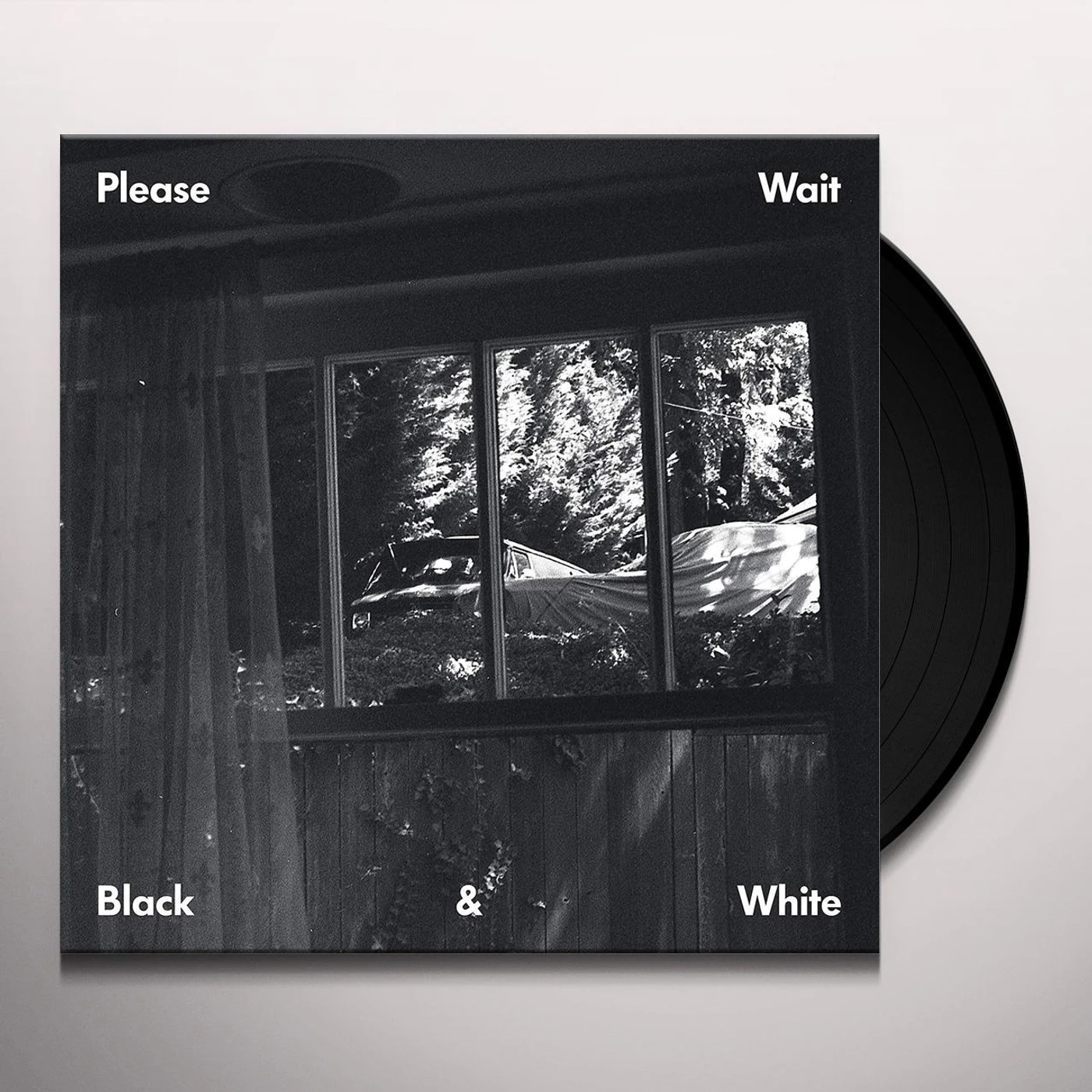Please Wait BLACK & WHITE Vinyl Record
