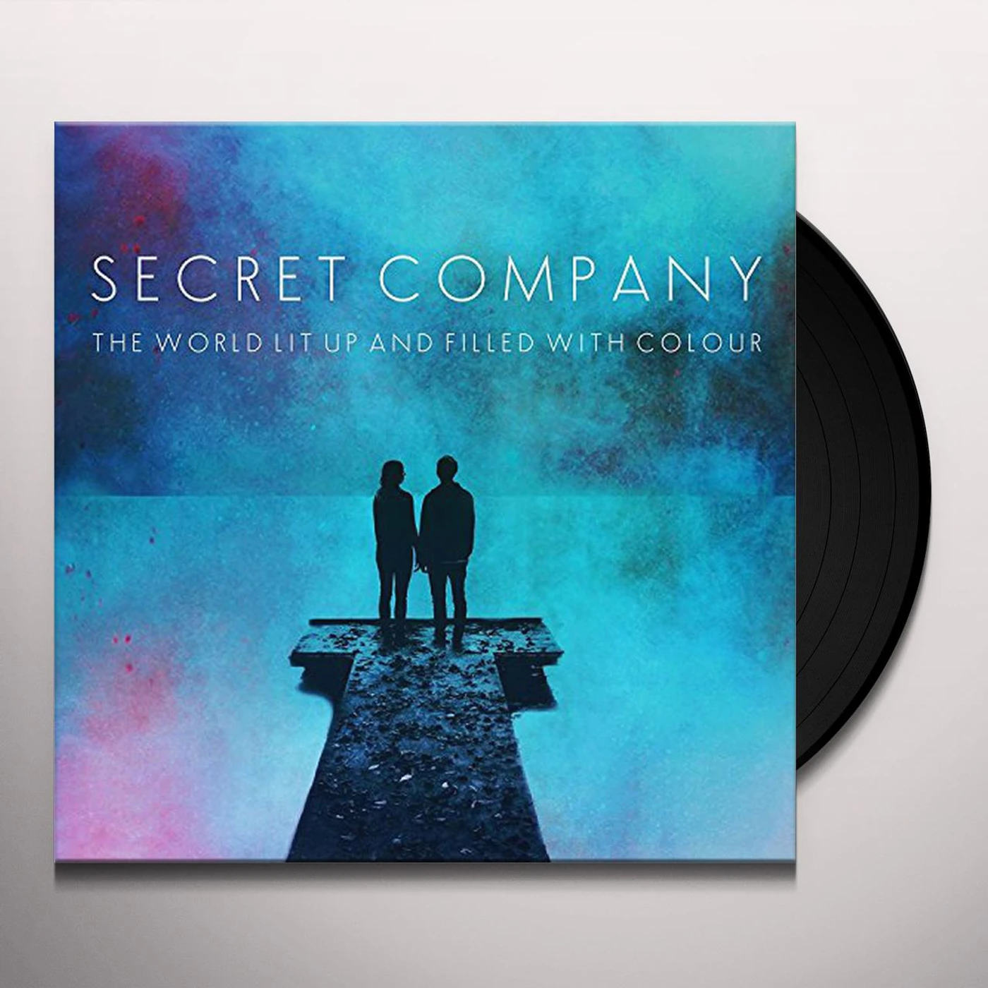 Secret Company WORLD LIT UP & FILLED WITH COLOUR Vinyl Record