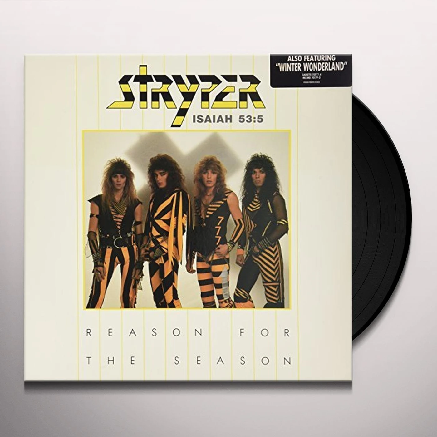 Stryper REASON FOR THE SEASON / WINTER WONDERLAND Vinyl Record