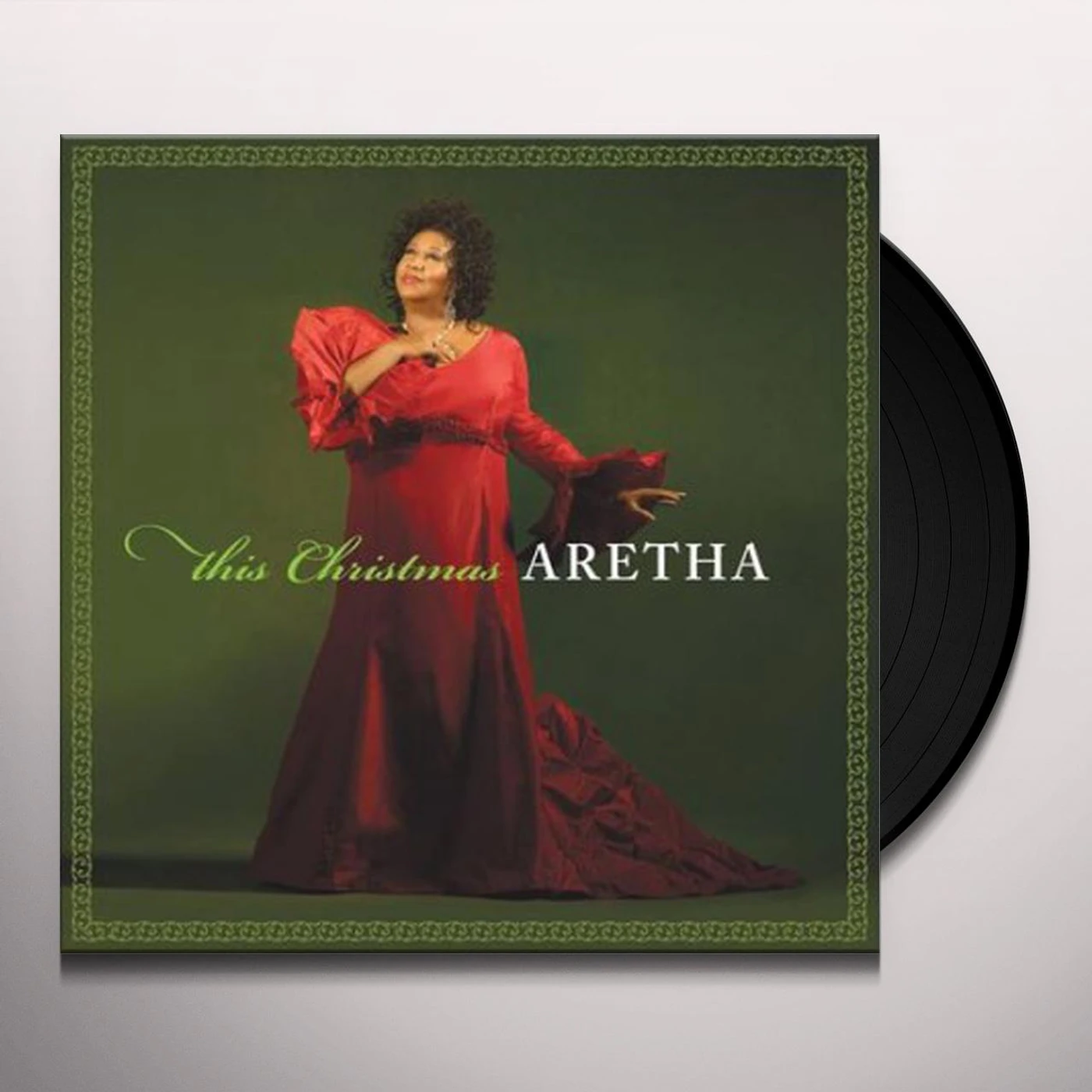 Aretha Franklin This Christmas Aretha Vinyl Record