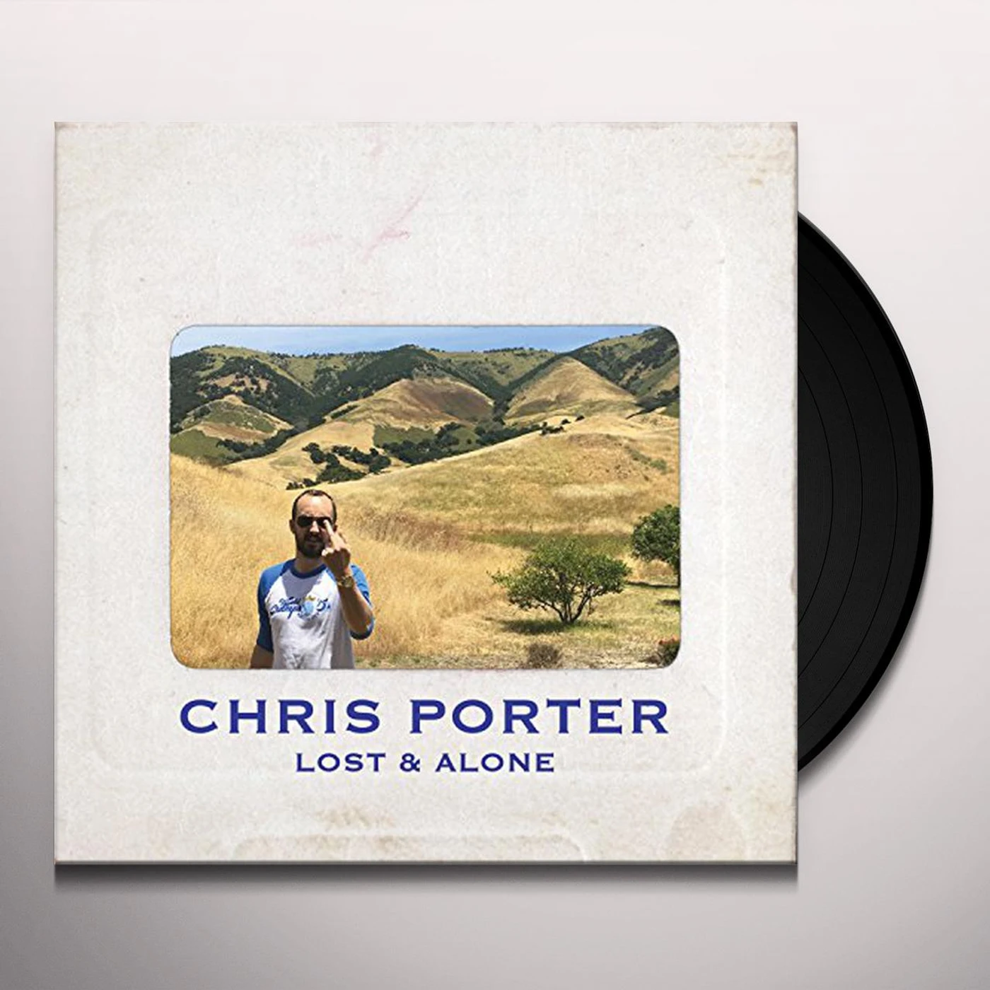Chris Porter LOST & ALONE Vinyl Record
