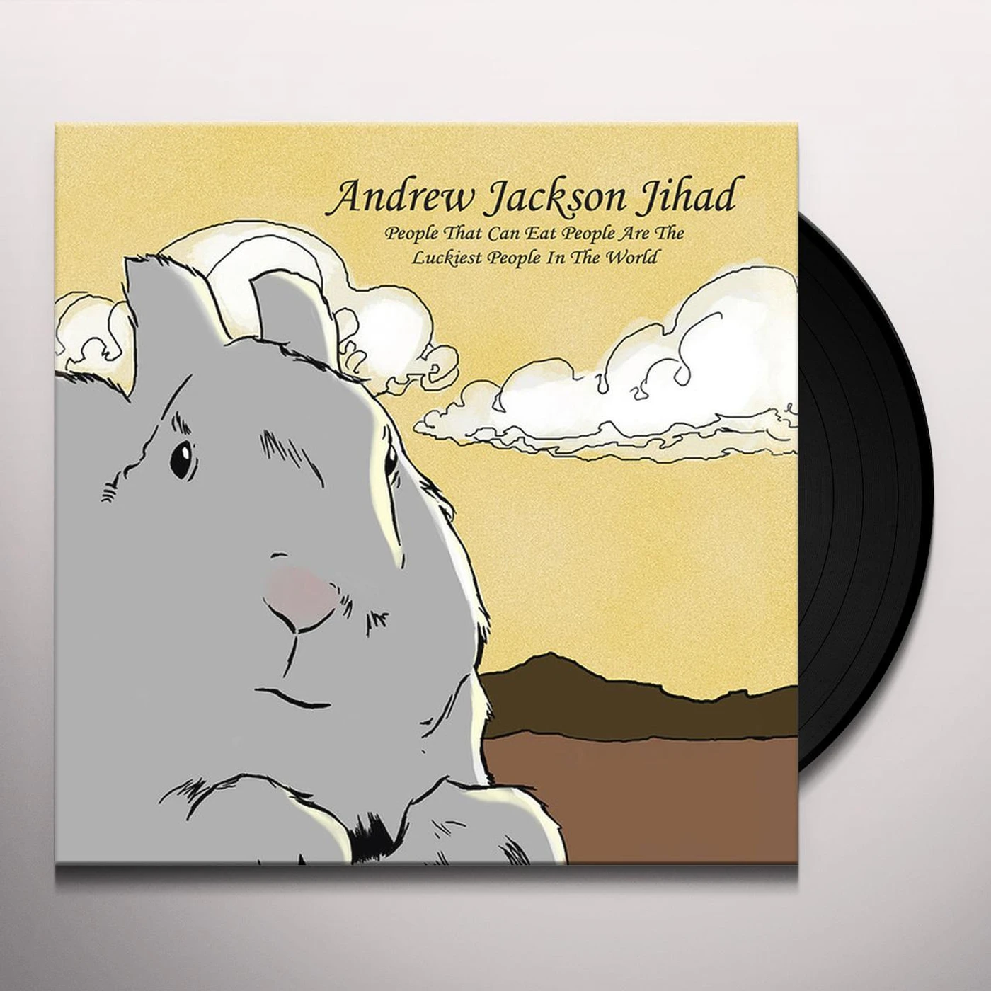 Andrew Jackson Jihad PEOPLE WHO CAN EAT PEOPLE ARE THE LUCKIEST PEOPLE Vinyl Record