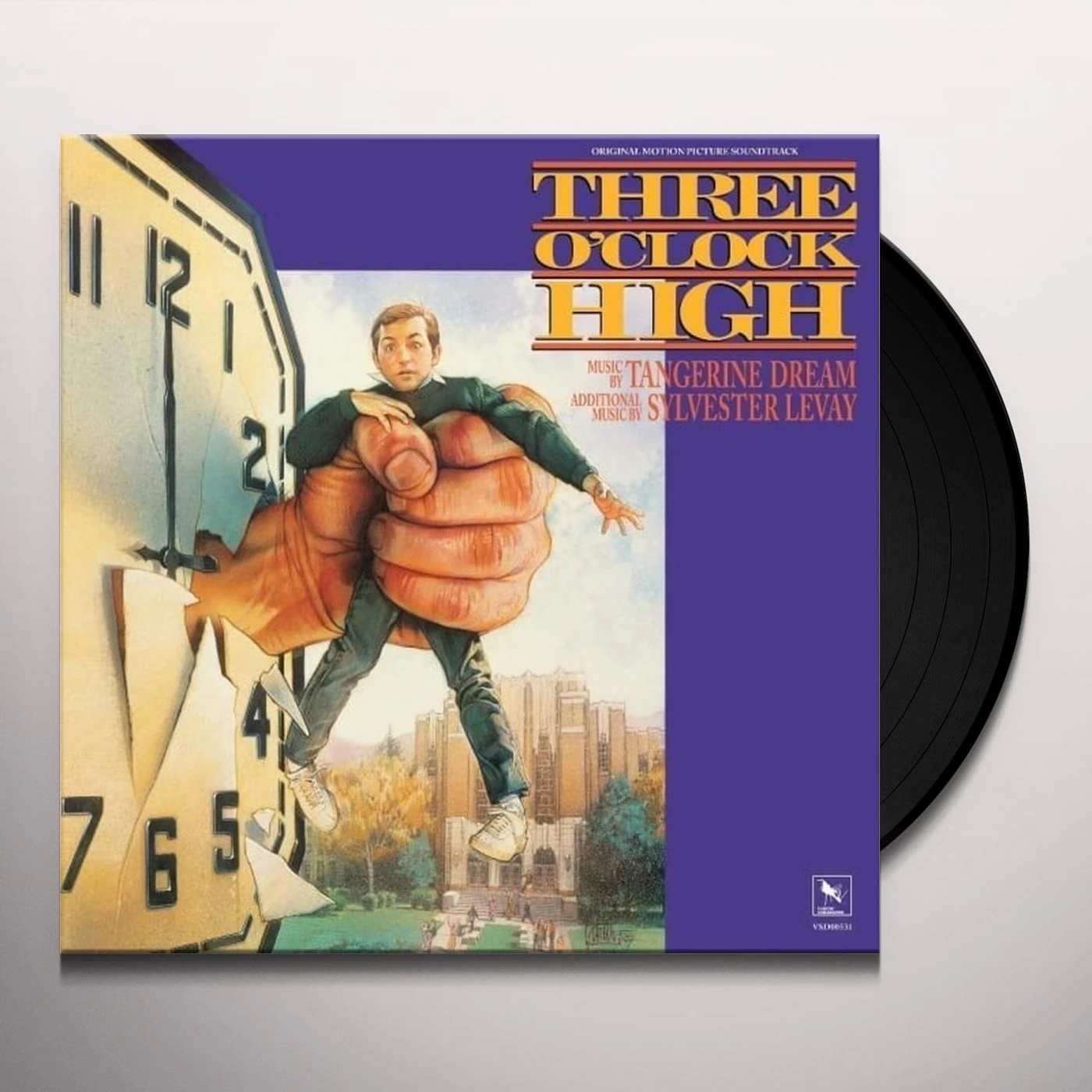 Tangerine Dream Three O'clock High Original Soundtrack Vinyl Record