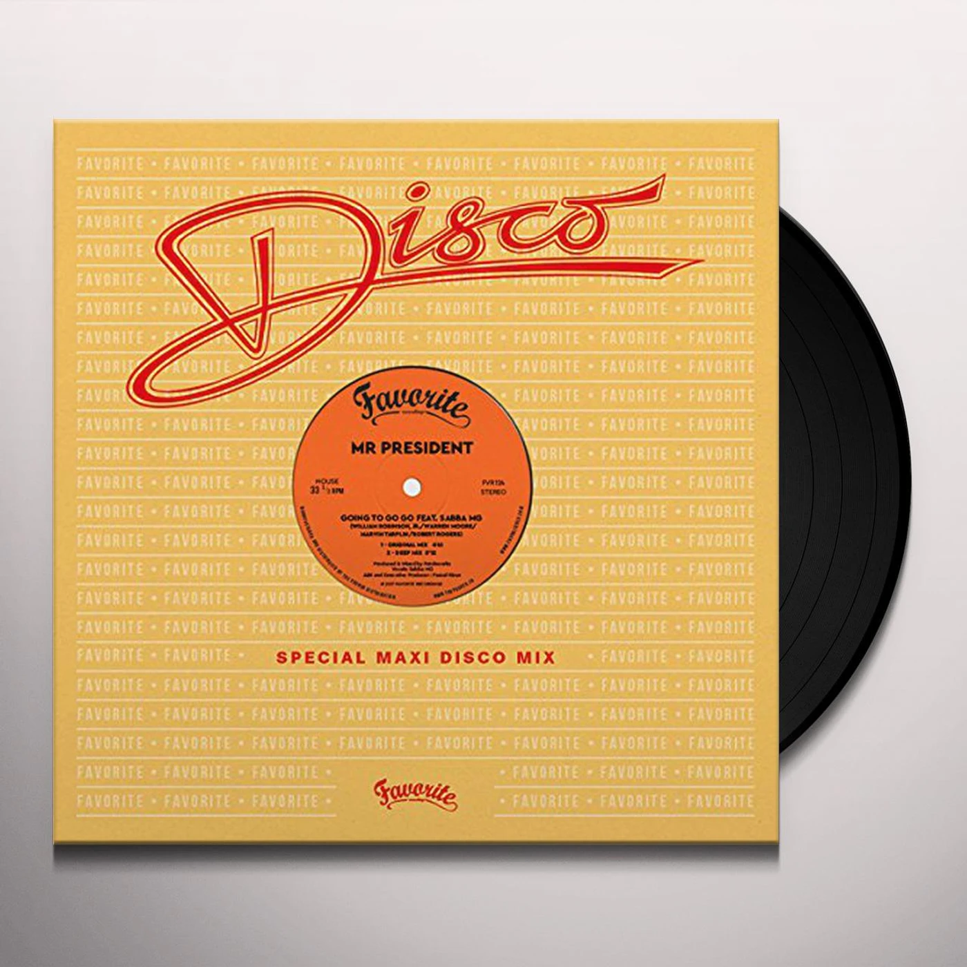 Mr President GOING TO GO GO Vinyl Record