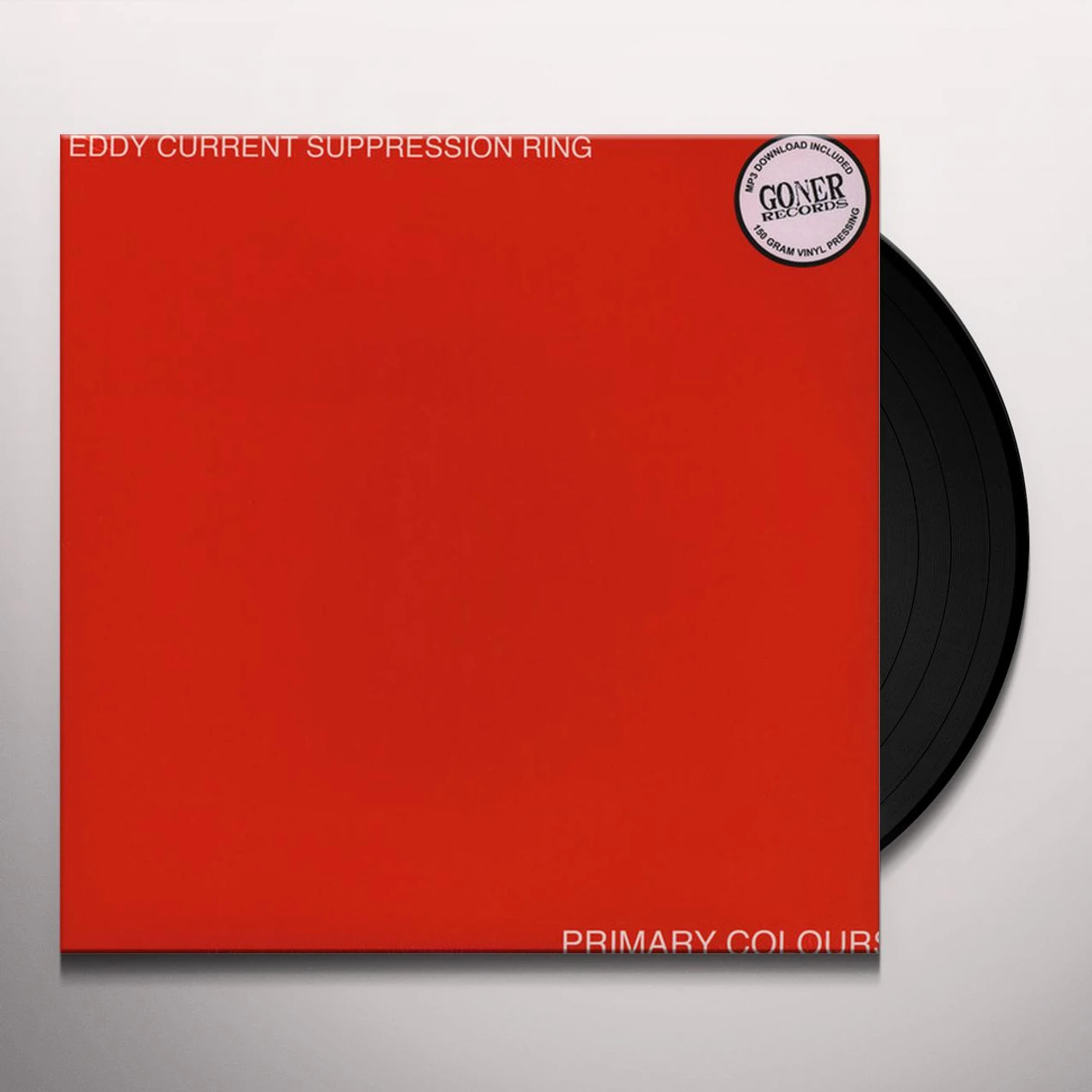 Eddy Current Suppression Ring Primary Colours Vinyl Record