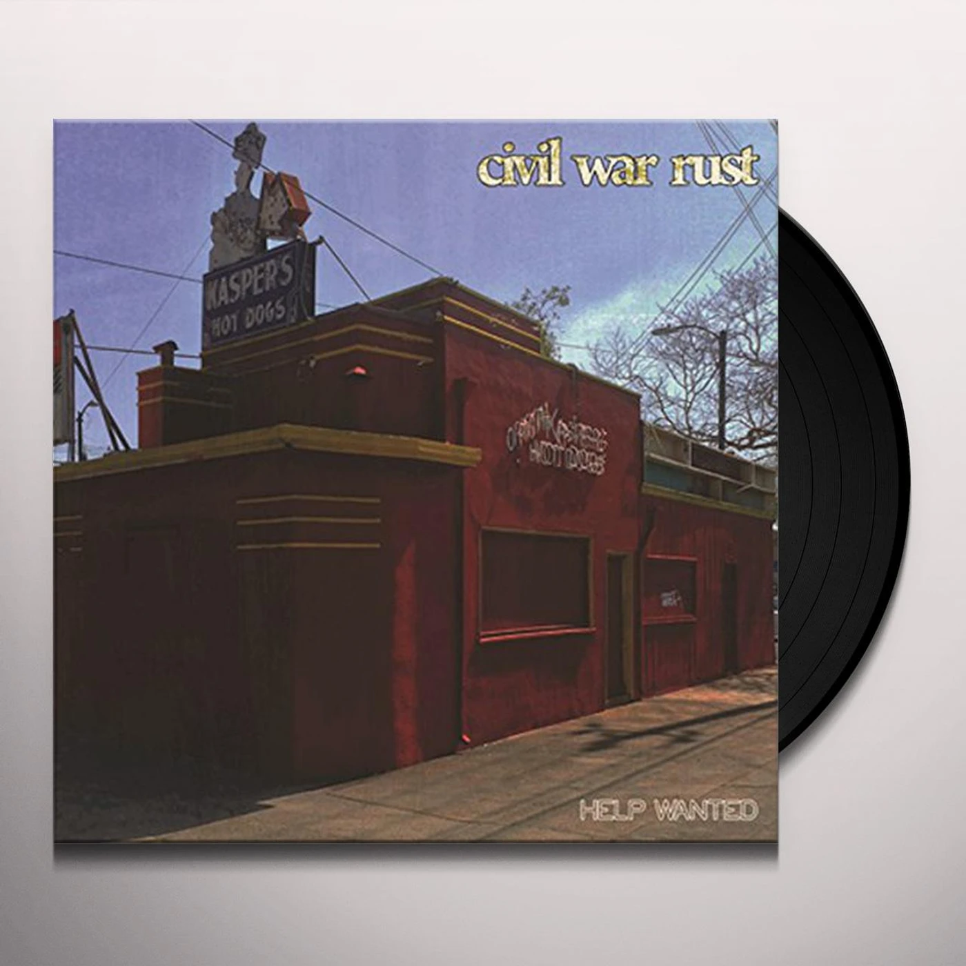 Civil War Rust Help Wanted Vinyl Record