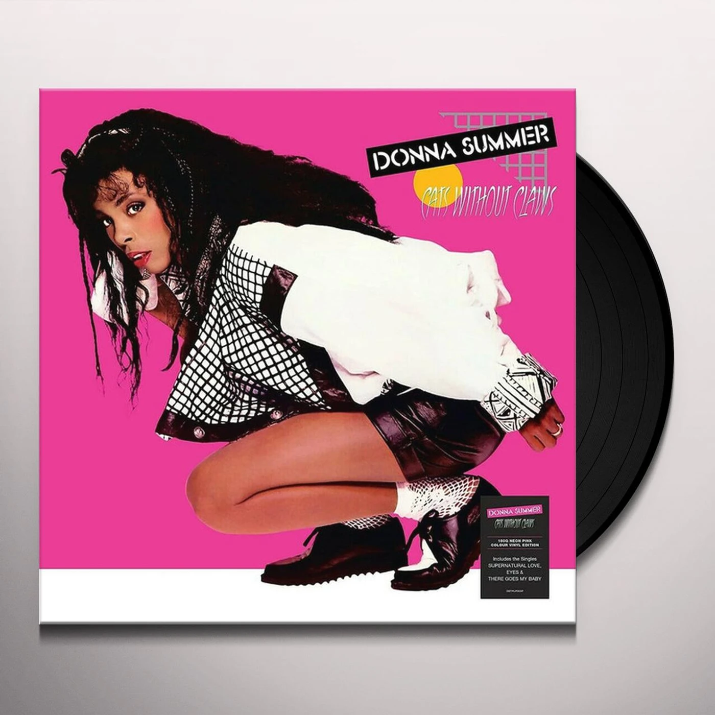 Donna Summer CATS WITHOUT CLAWS (180G/TRANSLUCENT PINK VINYL) Vinyl Record