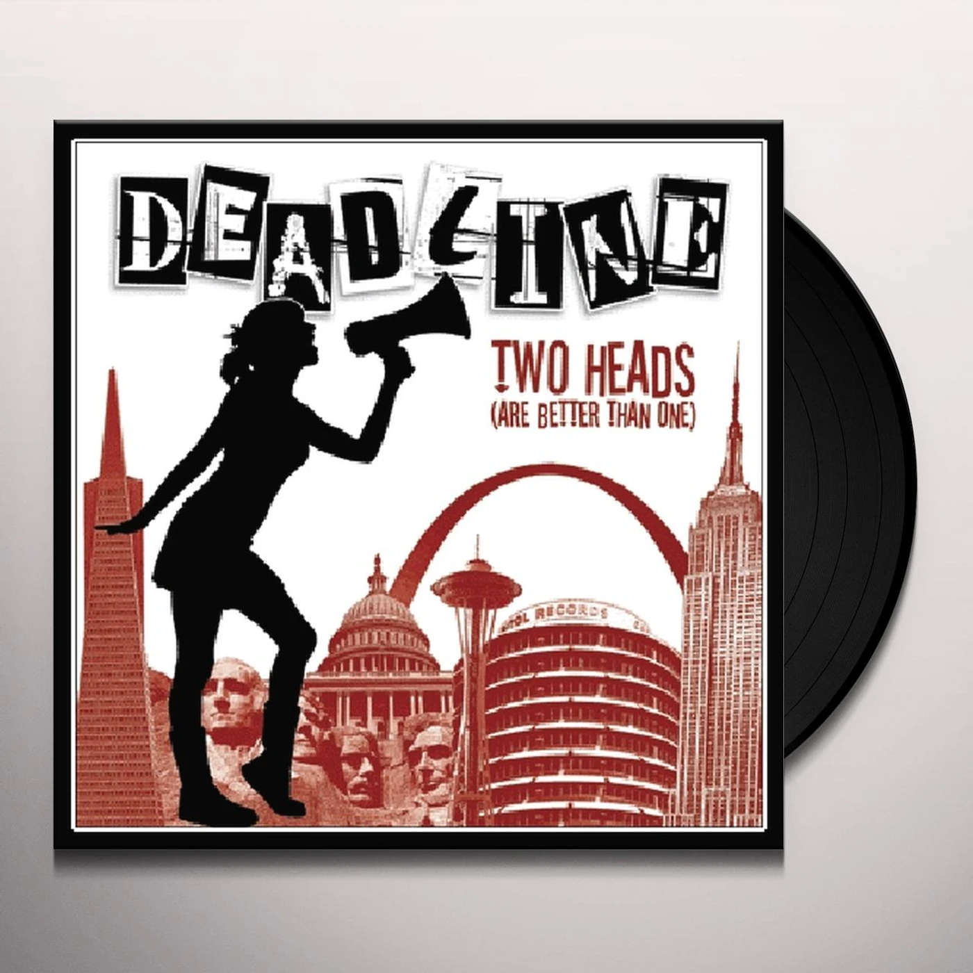 Deadline TWO HEADS Vinyl Record