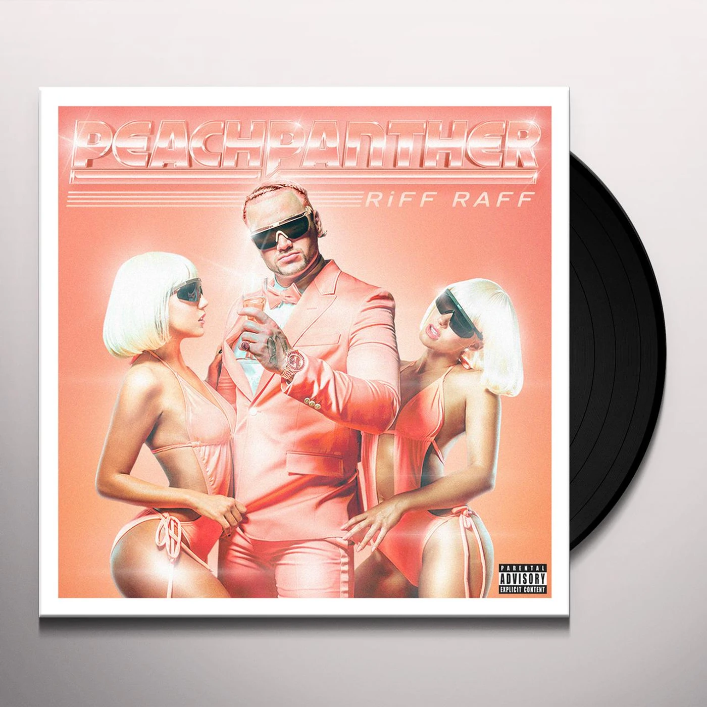 Riff Raff Peach Panther Vinyl Record